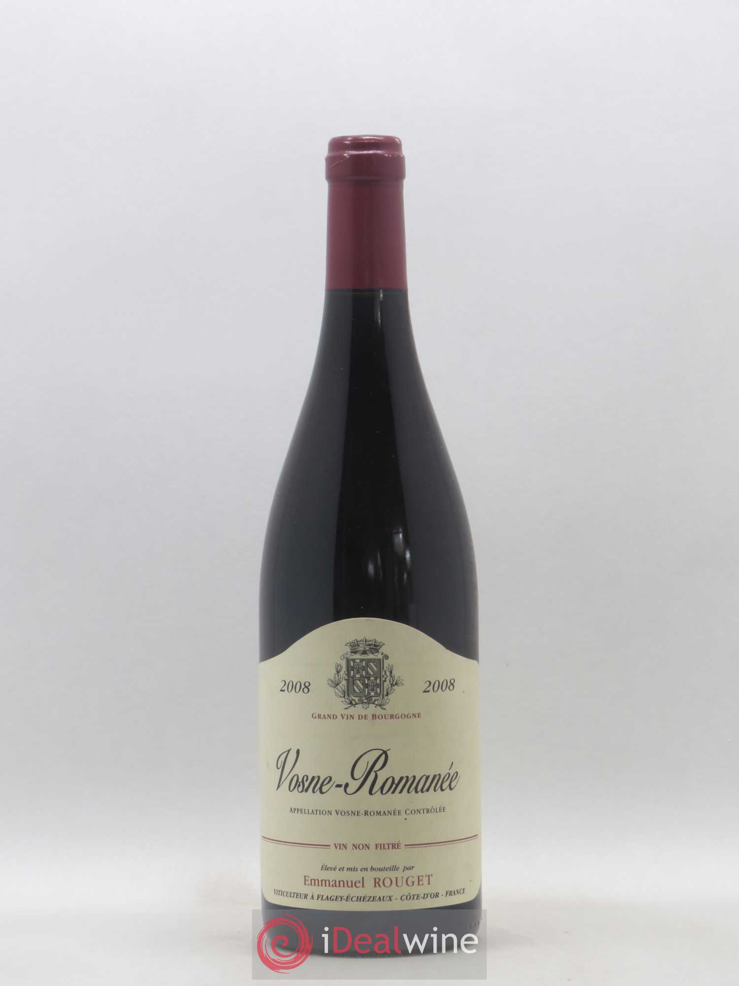 Vosne-Romanée Emmanuel Rouget 2008 - Posten von 1 Flasche - 0