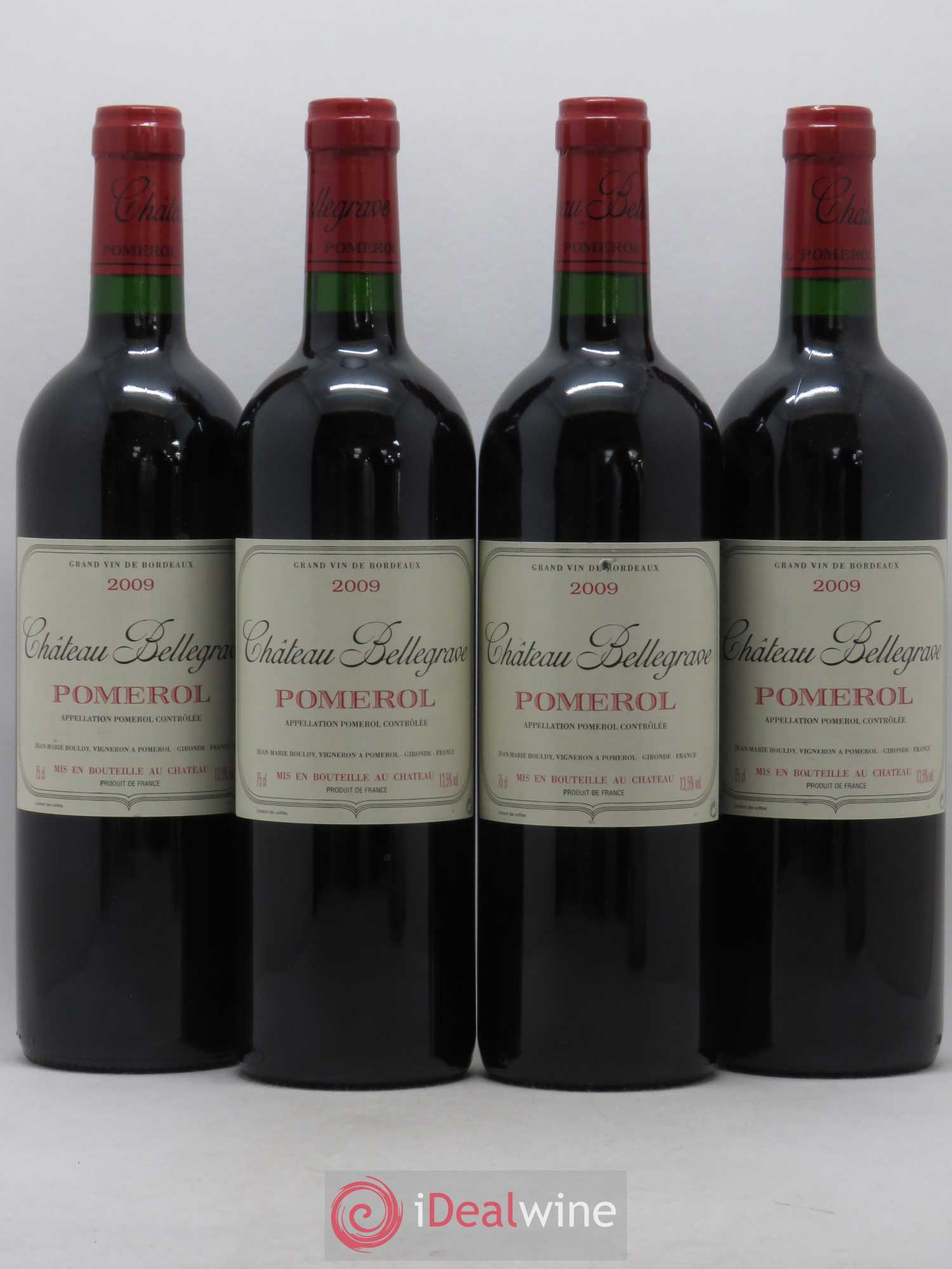 Château Bellegrave 2009 - Lot de 4 bouteilles - 0