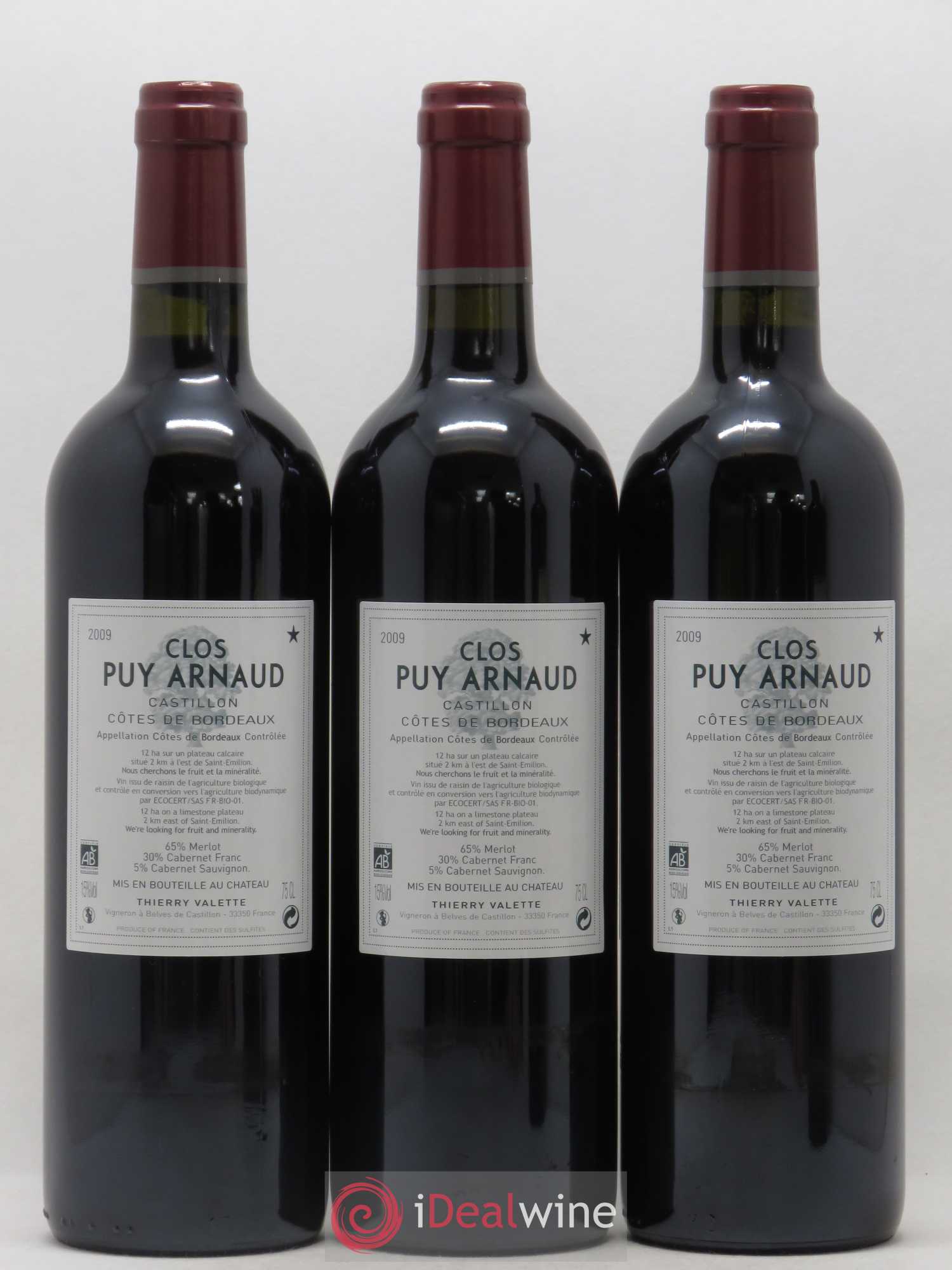 Clos Puy Arnaud 2009 - Lot de 12 bouteilles - 2