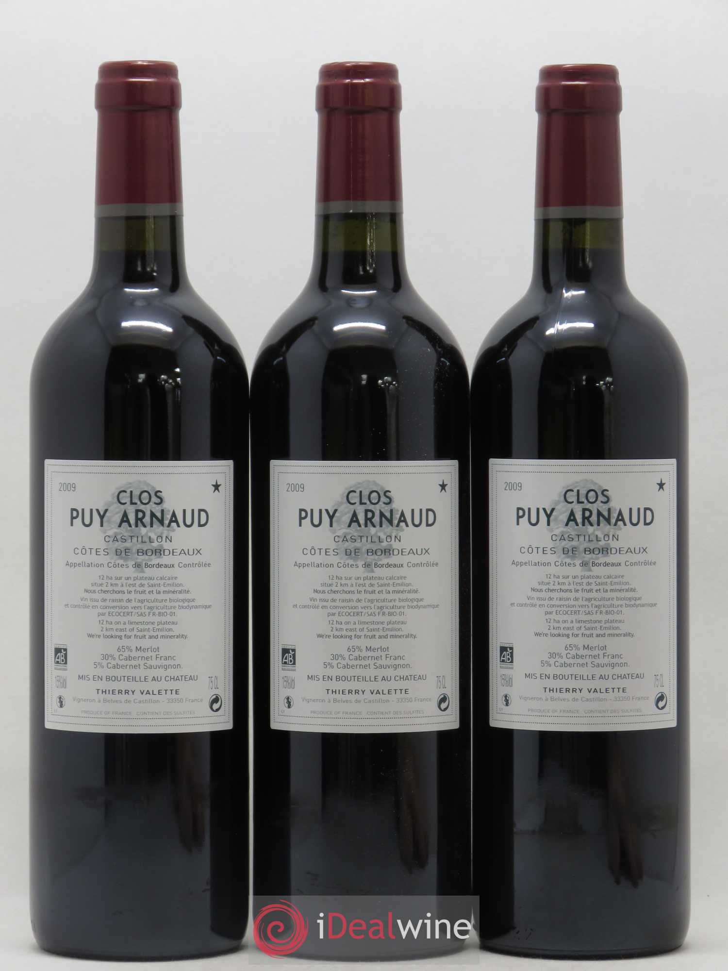 Clos Puy Arnaud 2009 - Lot de 12 bouteilles - 4