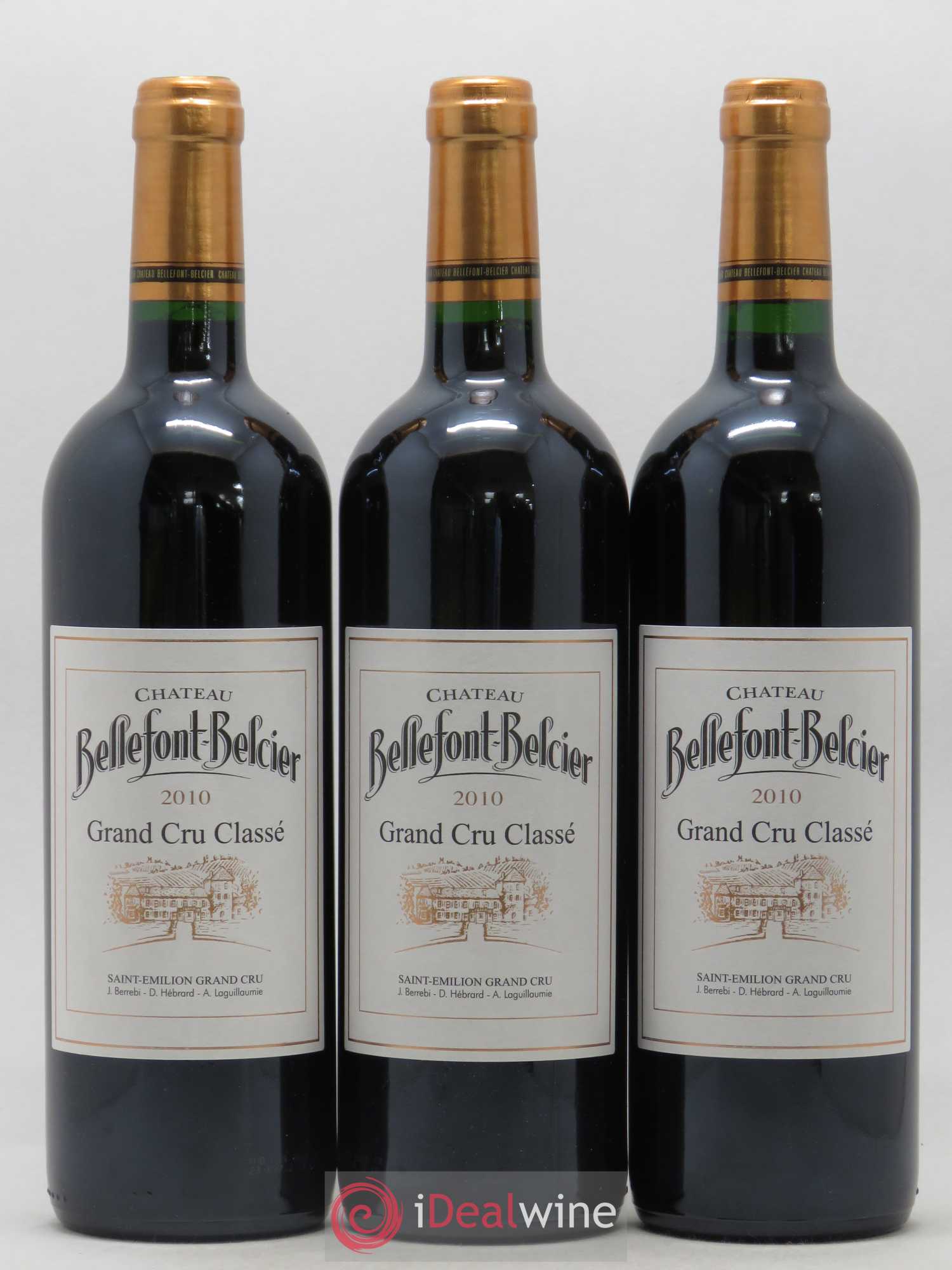 Château Bellefont-Belcier Grand Cru Classé 2010 - Lot de 12 bouteilles - 2