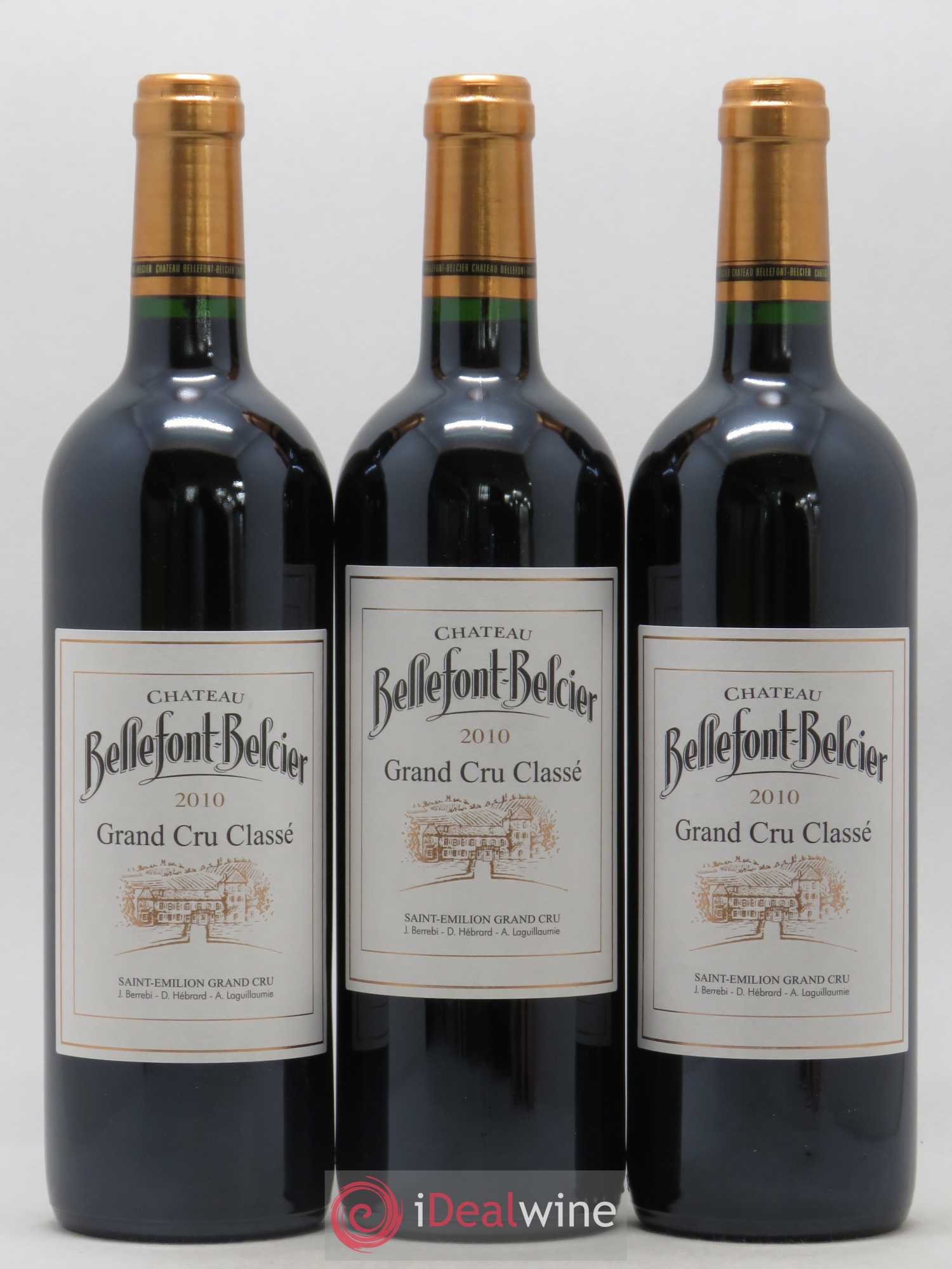 Château Bellefont-Belcier Grand Cru Classé 2010 - Lot de 12 bouteilles - 3