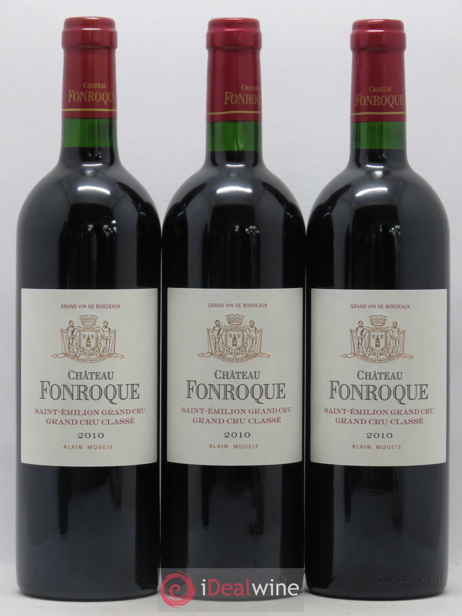 Château Fonroque Grand Cru Classé (sans prix de réserve) 2010 - Lot de 12 bouteilles - 1