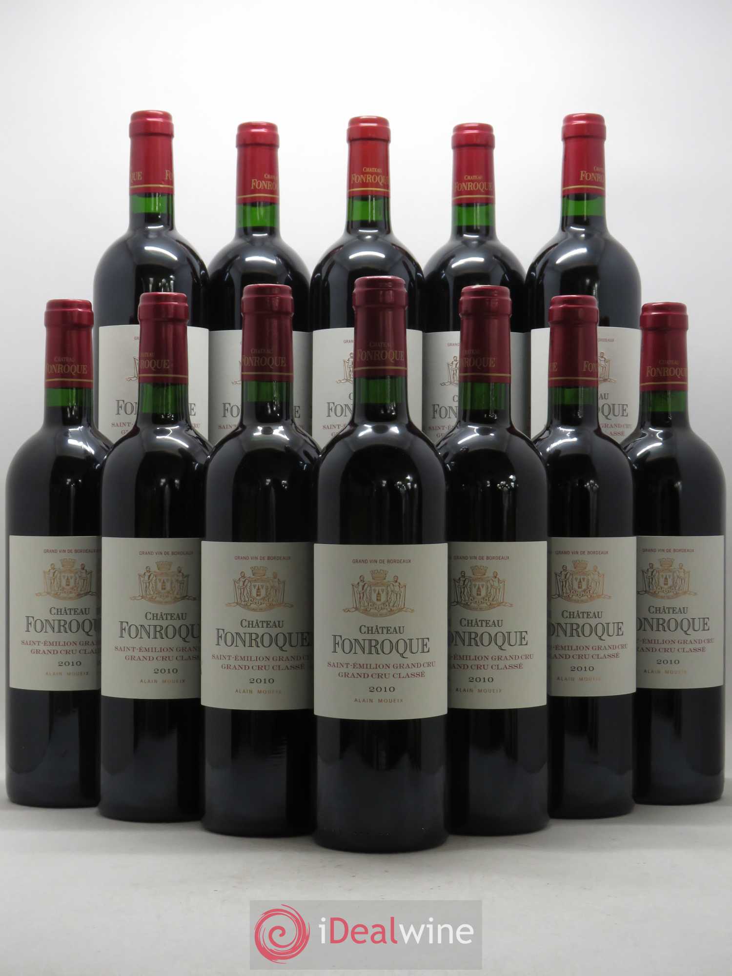 Château Fonroque Grand Cru Classé (sans prix de réserve) 2010 - Lot de 12 bouteilles - 0