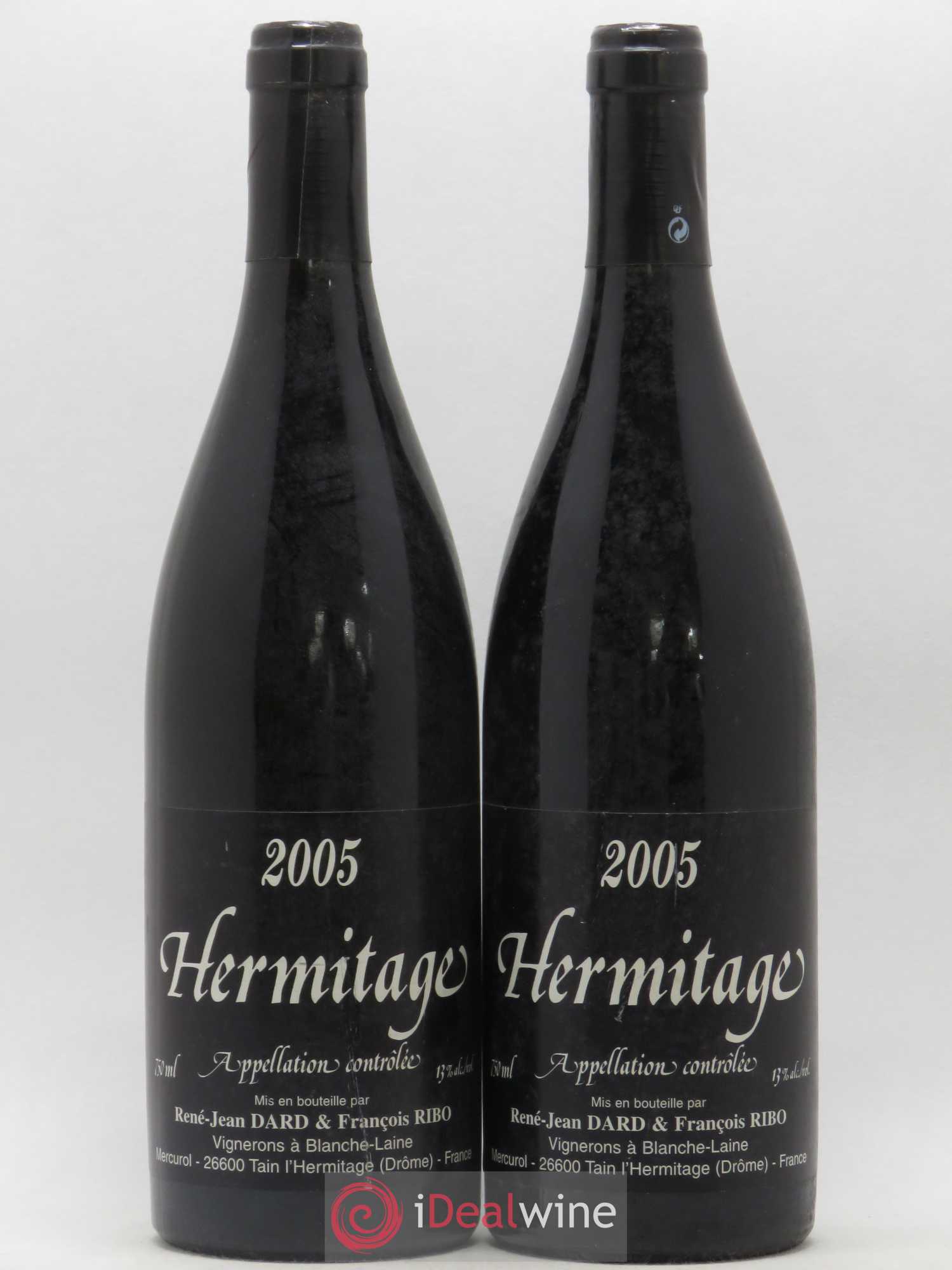 Hermitage Dard et Ribo (Domaine) 2005 - Lot de 2 bouteilles - 0