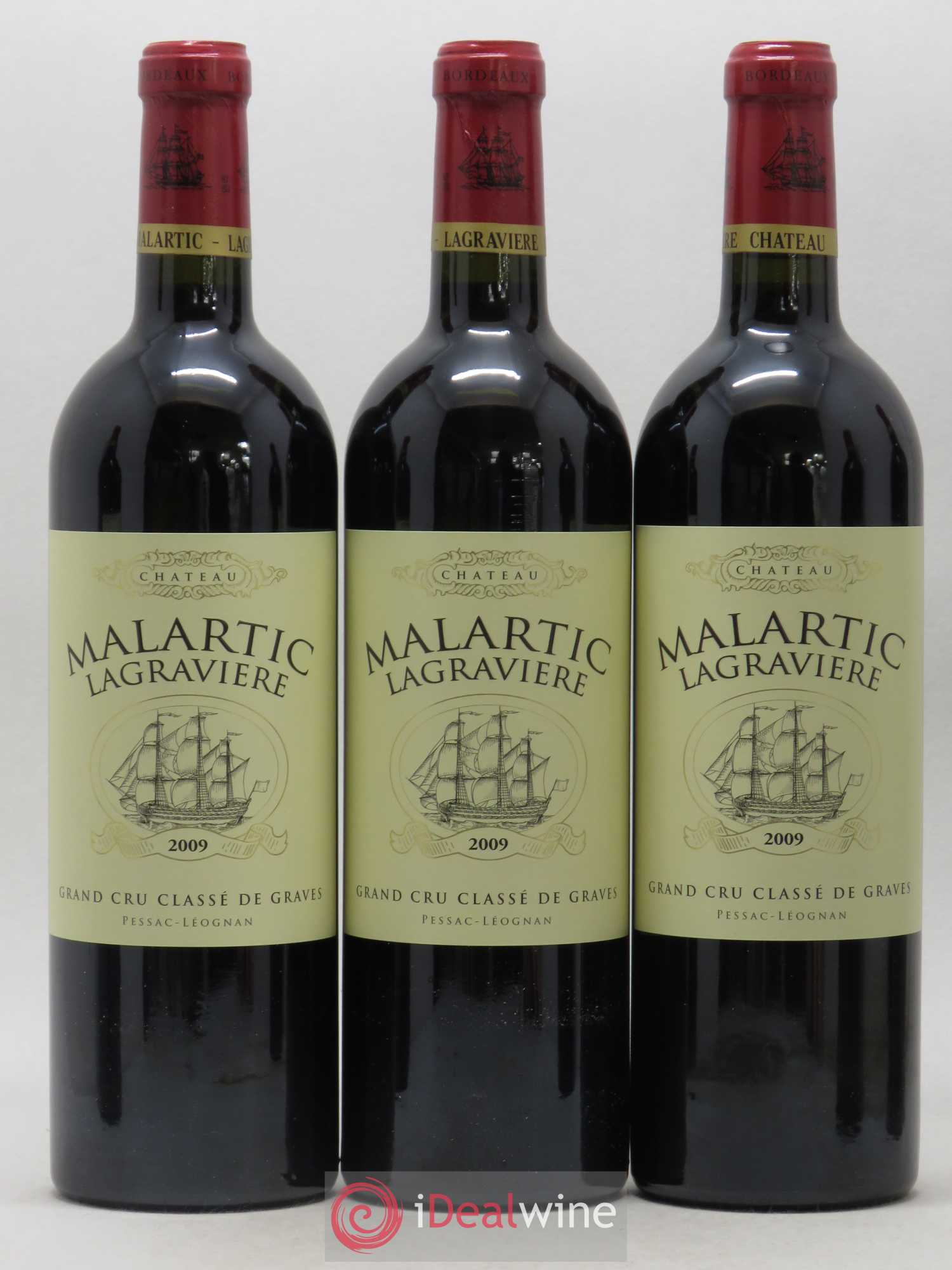 Château Malartic-Lagravière Cru Classé de Graves 2009 - Lot de 6 bouteilles - 1