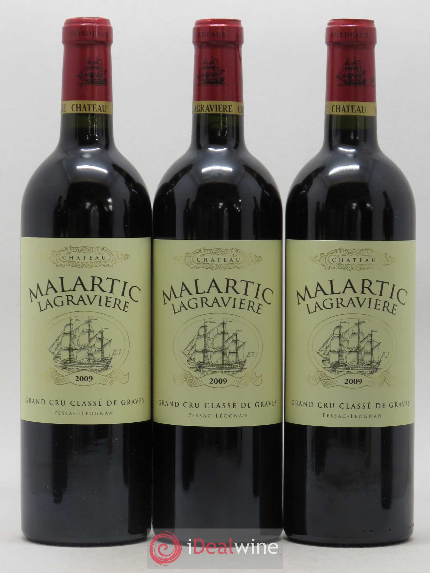 Château Malartic-Lagravière Cru Classé de Graves 2009 - Lot de 6 bouteilles - 2