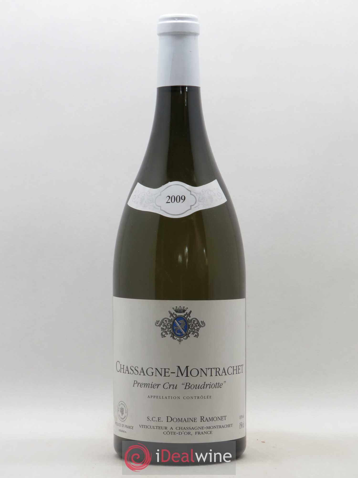 Chassagne-Montrachet 1er Cru Boudriotte Ramonet (Domaine) 2009 - Posten von 1 Magnum - 0