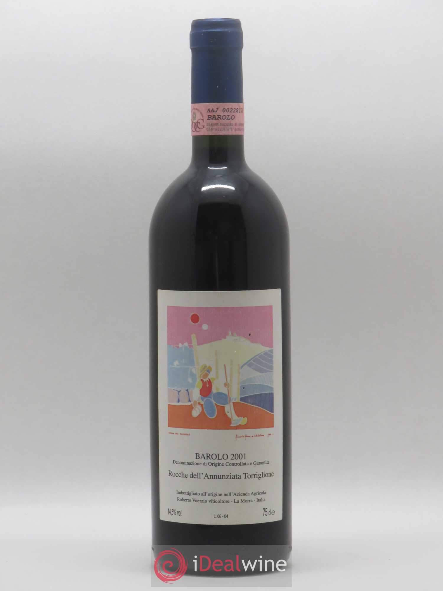 Barolo DOCG Rocche dell'Annunziata Torriglione Roberto Voerzio 2001 - Lot de 1 bouteille - 0