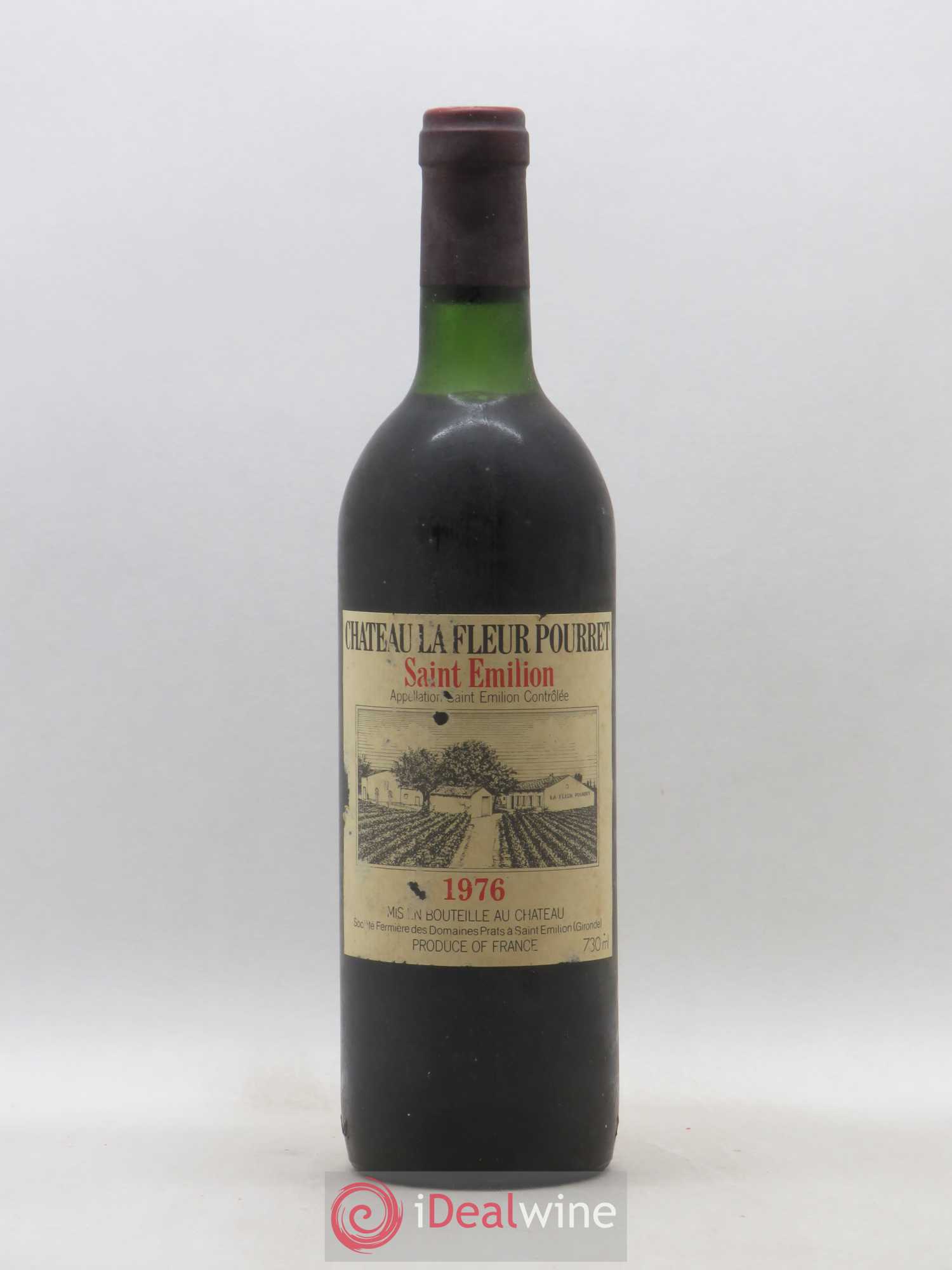 Saint-Émilion Chateau La Fleur Pourret 1976 - Lot de 1 bouteille - 0