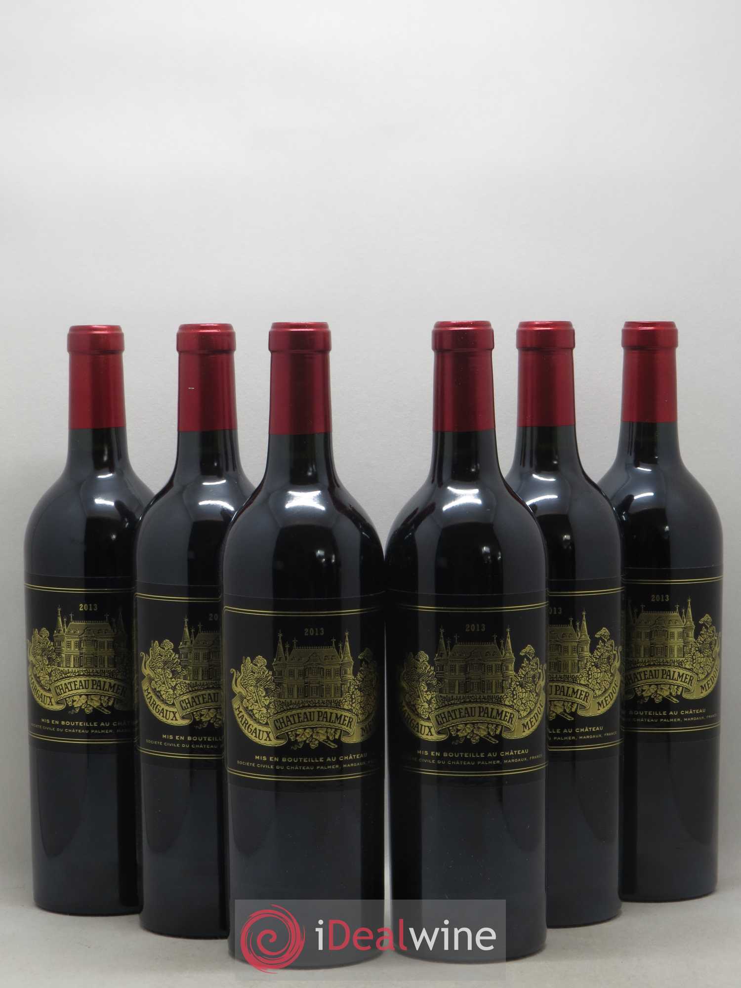 Château Palmer 3ème Grand Cru Classé 2013 - Lot de 6 bouteilles - 0