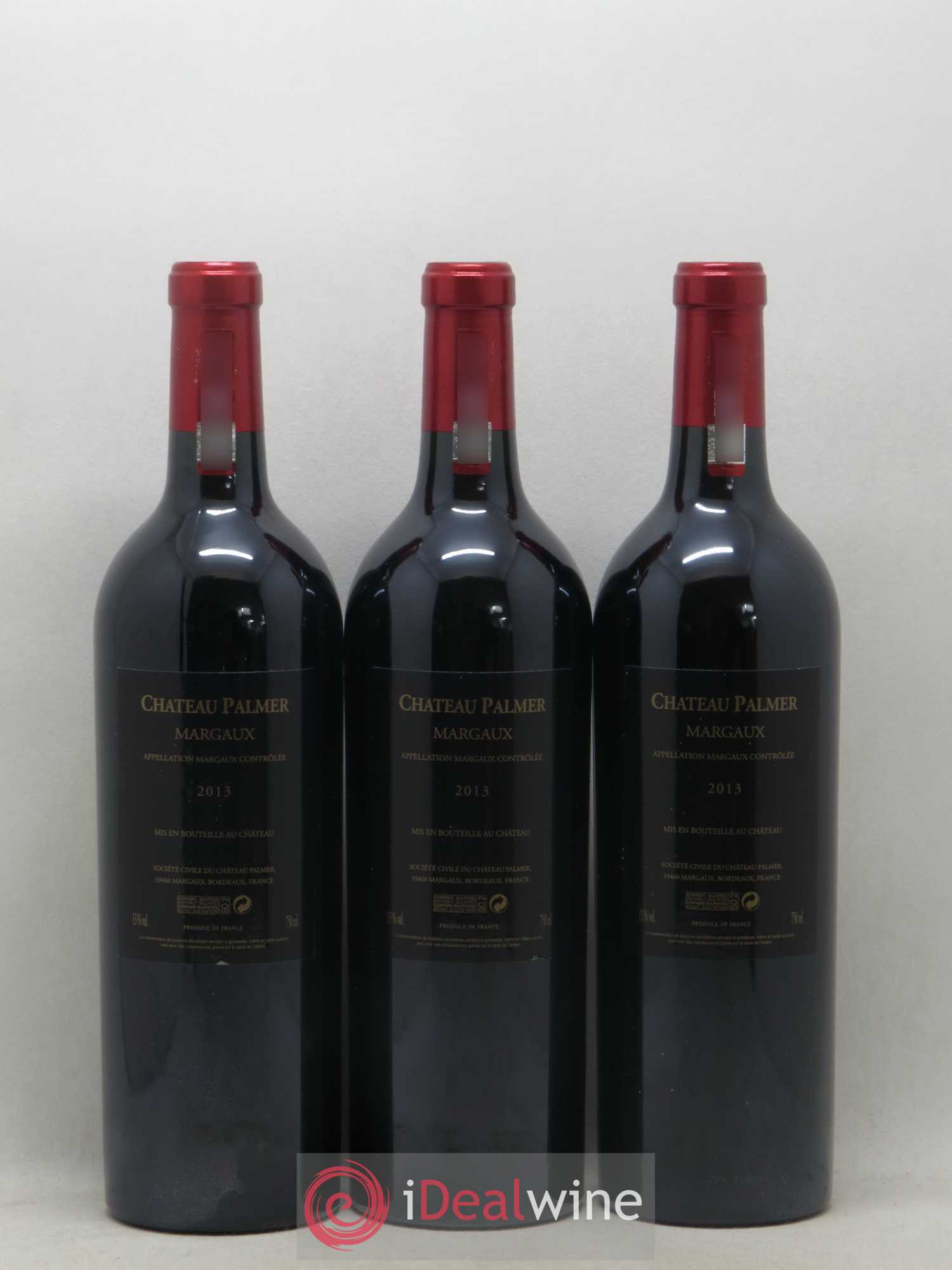 Château Palmer 3ème Grand Cru Classé 2013 - Lot de 6 bouteilles - 2
