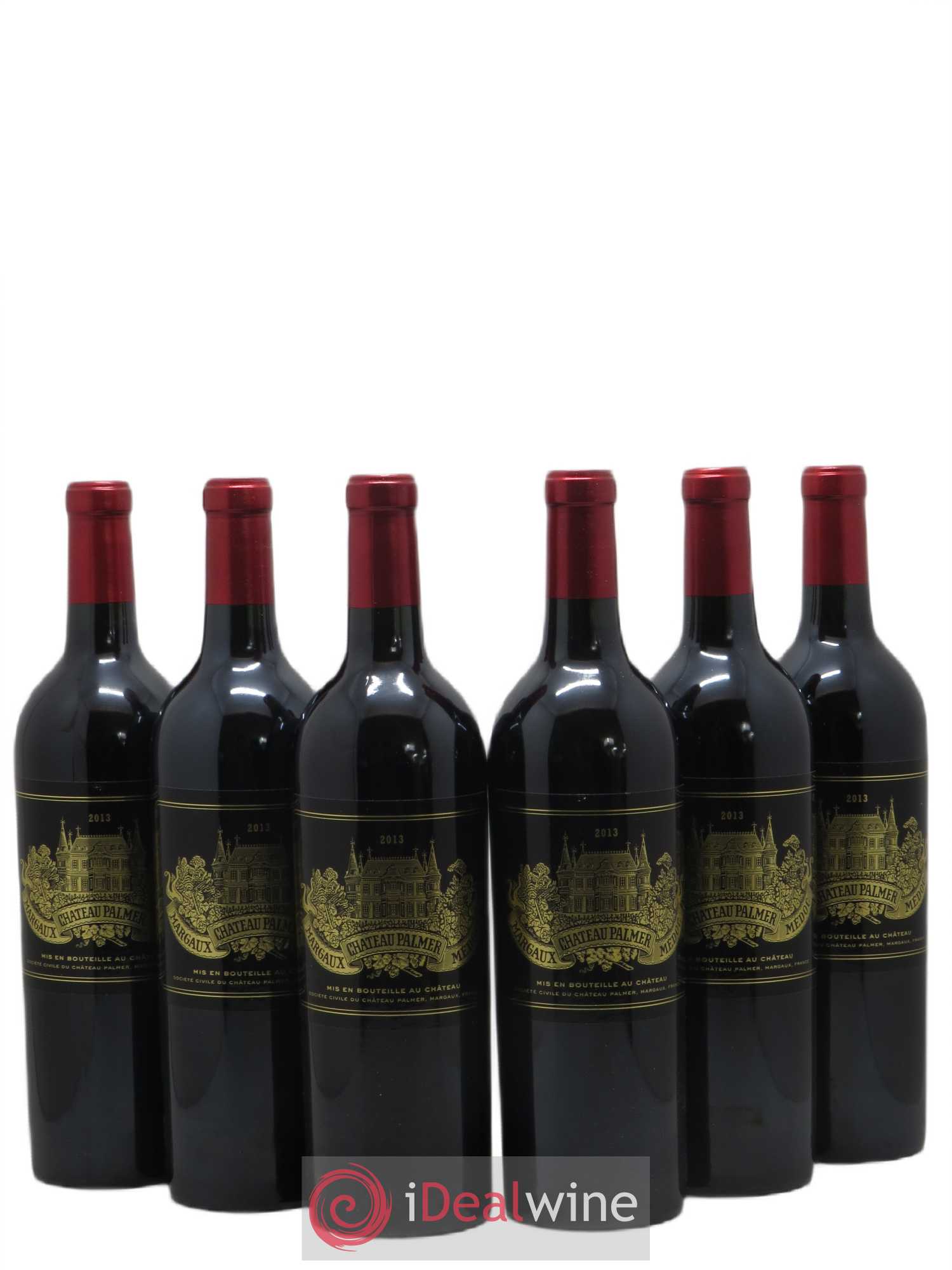 Château Palmer 3ème Grand Cru Classé 2013 - Lot de 6 bouteilles - 0