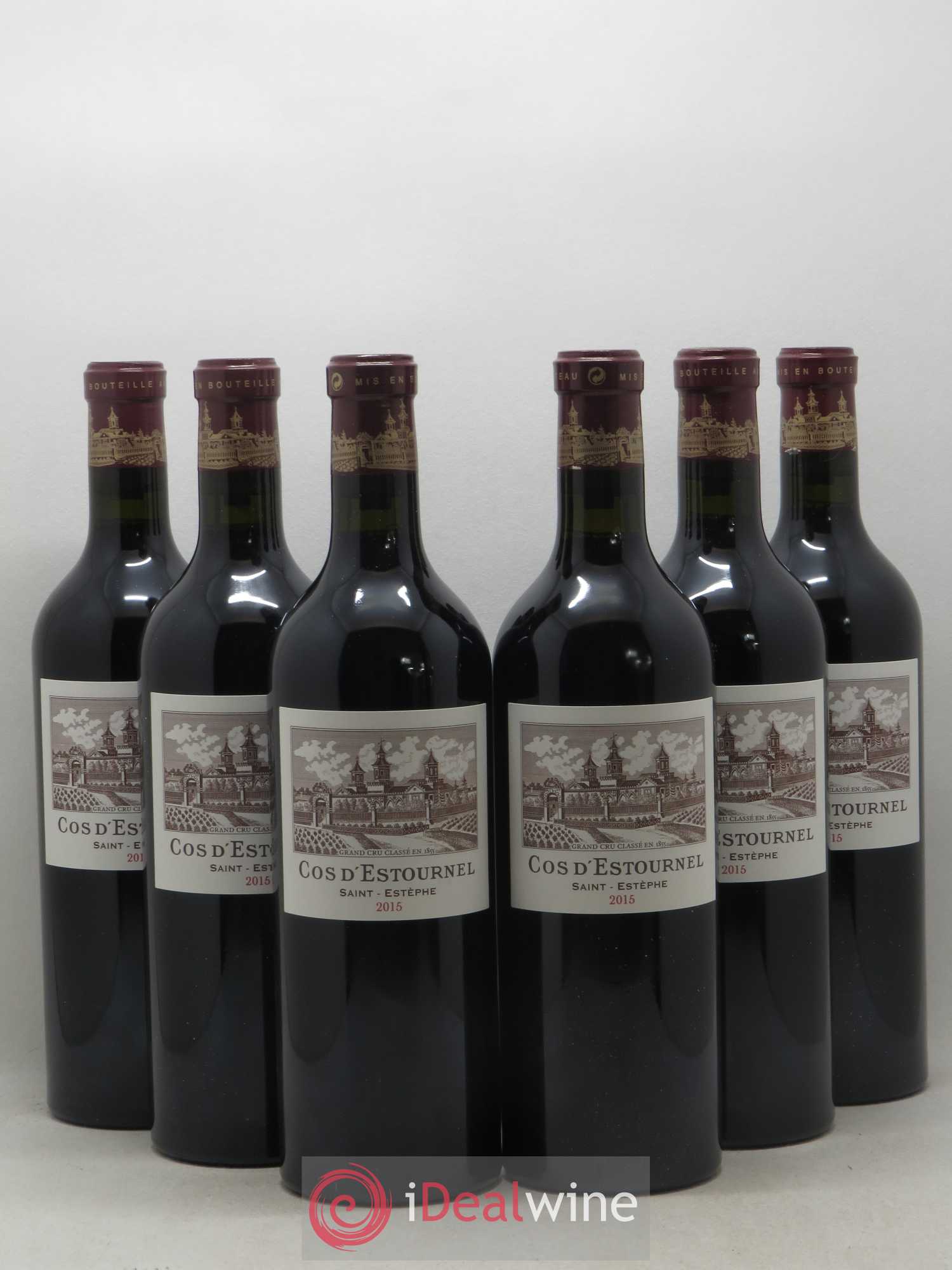 Cos d'Estournel 2ème Grand Cru Classé 2015 - Lot de 6 bouteilles - 0