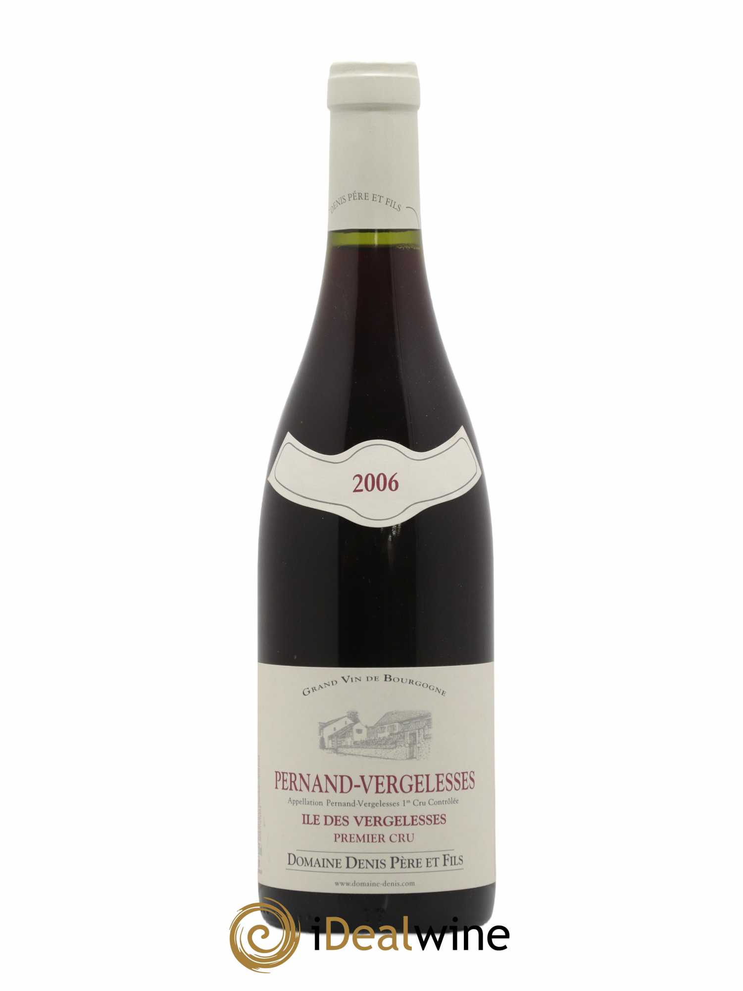 Pernand-Vergelesses 1er Cru Iles des Vergelesses Denis Père et fils 2006 - Posten von 1 Flasche - 0