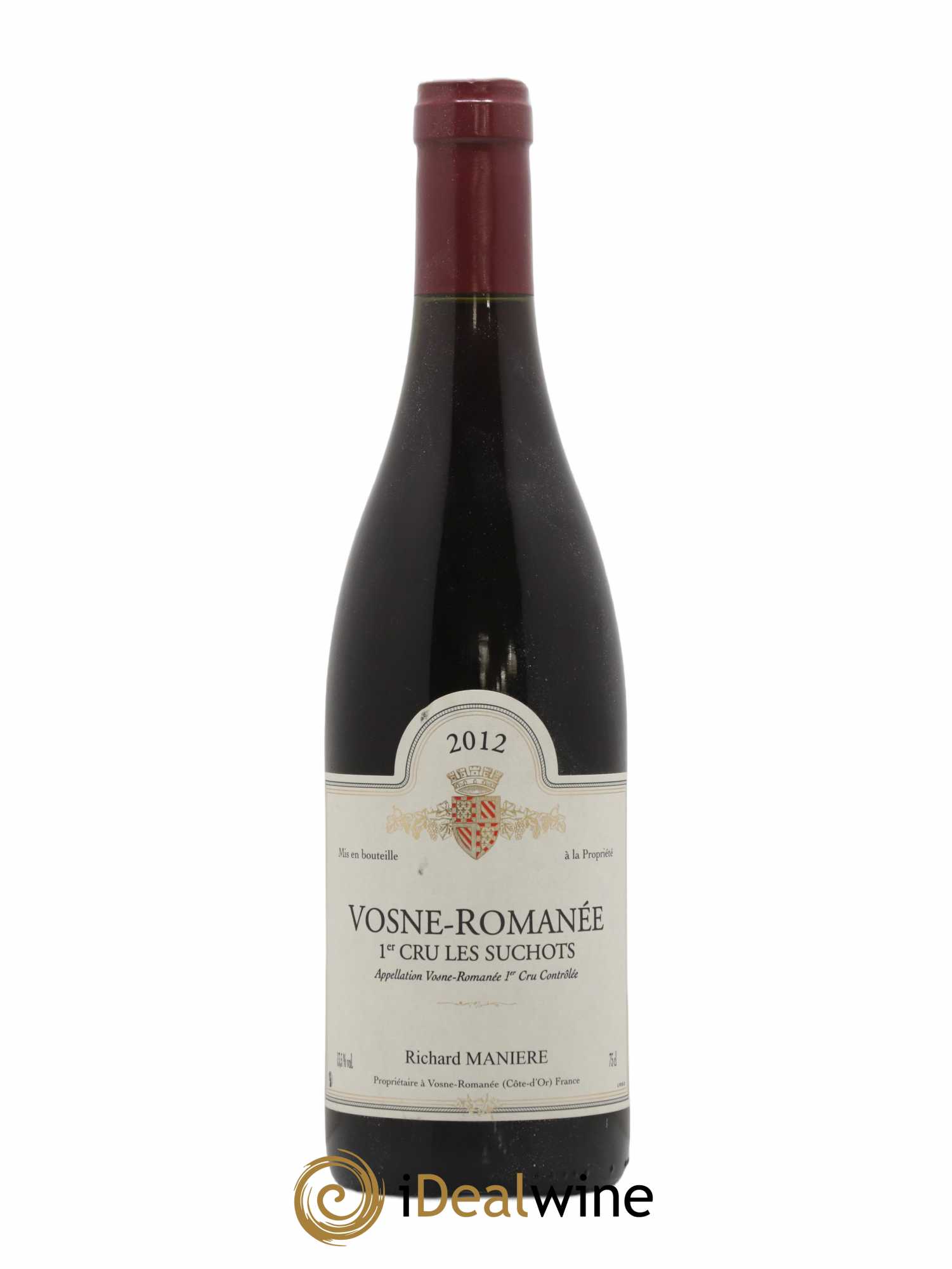 Vosne-Romanée 1er Cru Les Suchots Richard Manière 2012 - Posten von 1 Flasche - 0