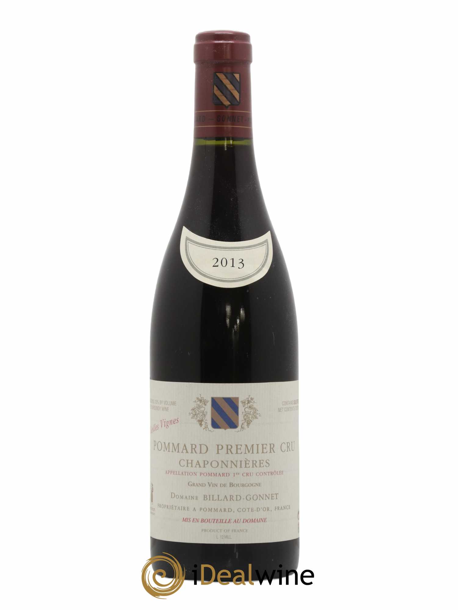 Pommard 1er Cru Chaponnières Vieilles Vignes Billard Gonnet 2013 - Posten von 1 Flasche - 0