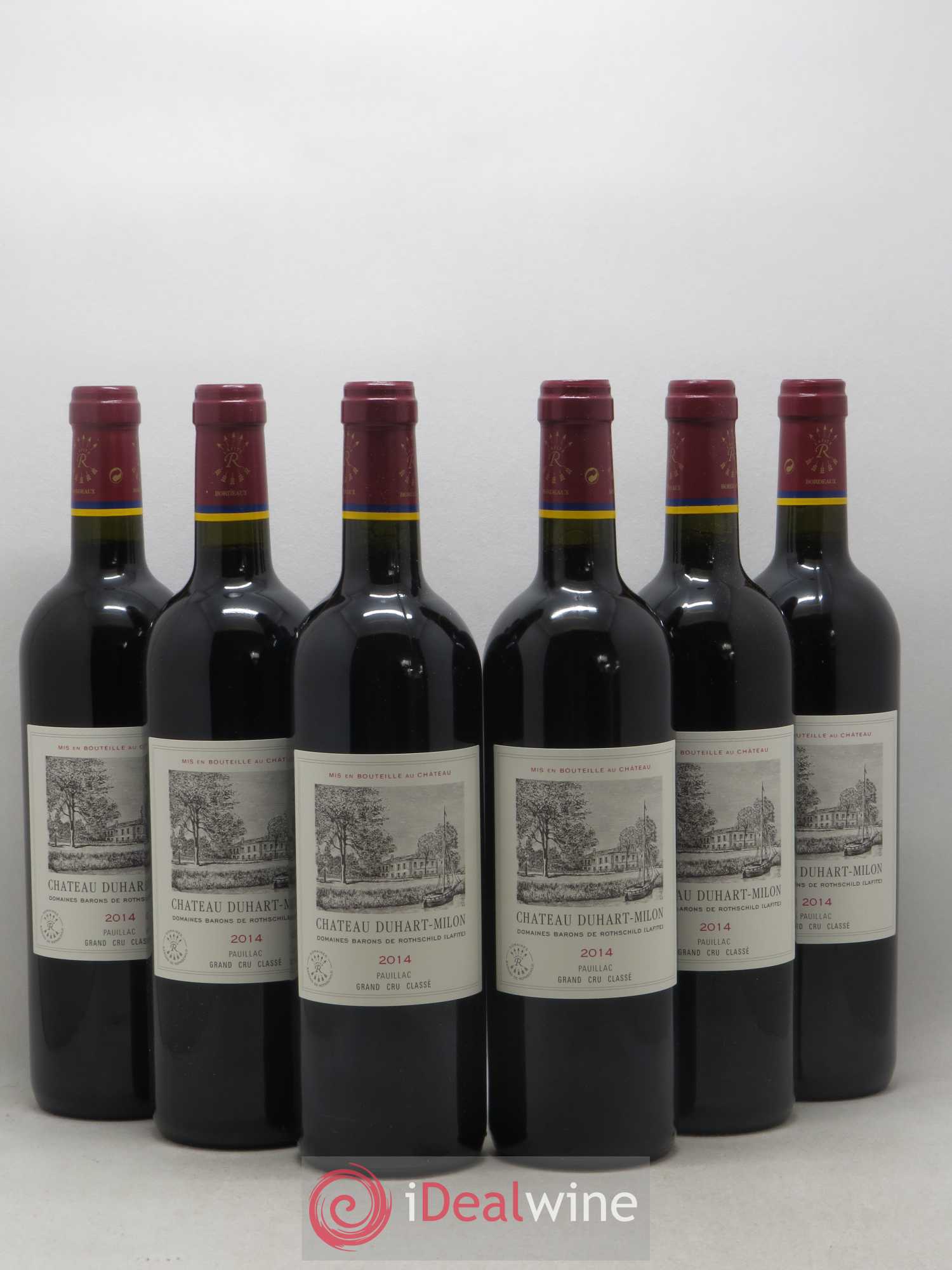 Château Duhart-Milon 4ème Grand Cru Classé 2014 - Lot de 6 bouteilles - 0