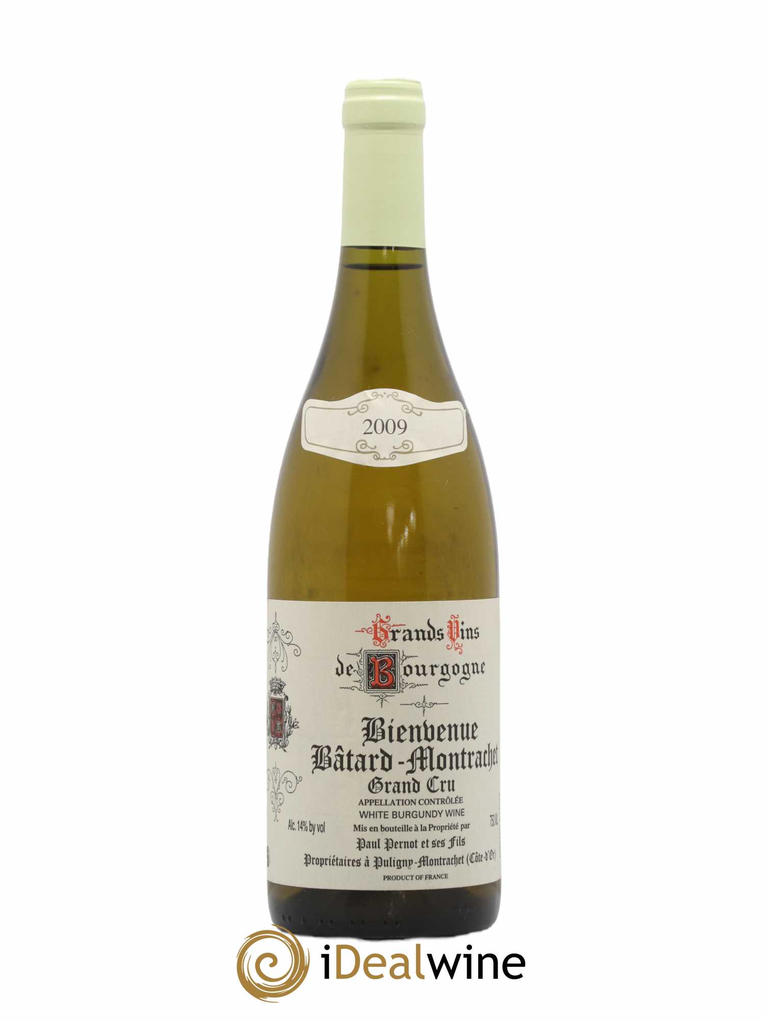 Bienvenues-Bâtard-Montrachet Grand Cru Paul Pernot 2009 - Lot de 1 bouteille - 0