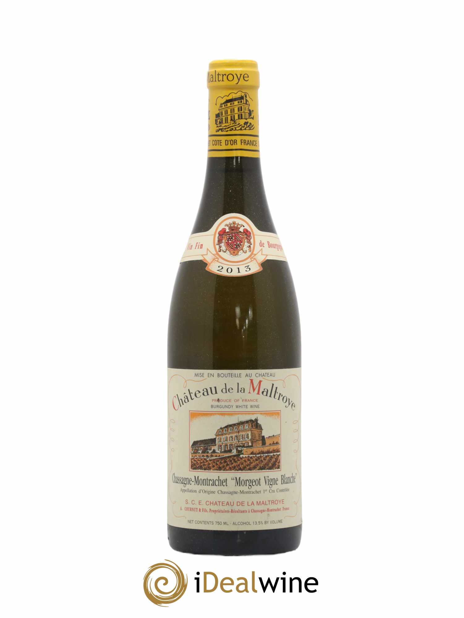 Chassagne-Montrachet 1er Cru Morgeot Vigne Blanche Château de la Maltroye 2013 - Lot de 1 bouteille - 0
