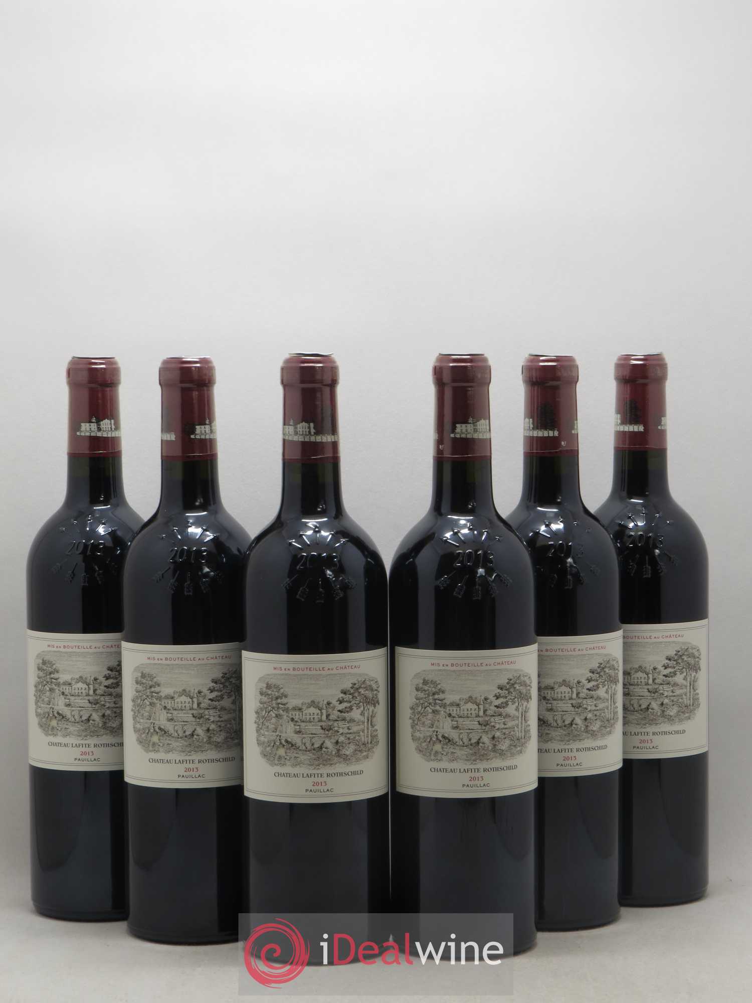 Château Lafite Rothschild 1er Grand Cru Classé 2013 - Lot de 6 bouteilles - 0