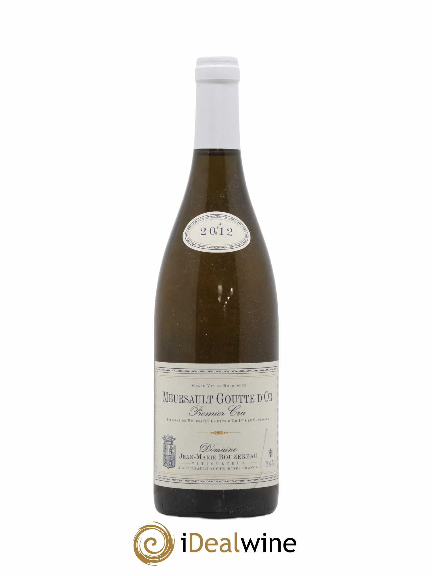 Meursault 1er Cru Gouttes d'Or Jean Marie Bouzereau 2012 - Posten von 1 Flasche - 0