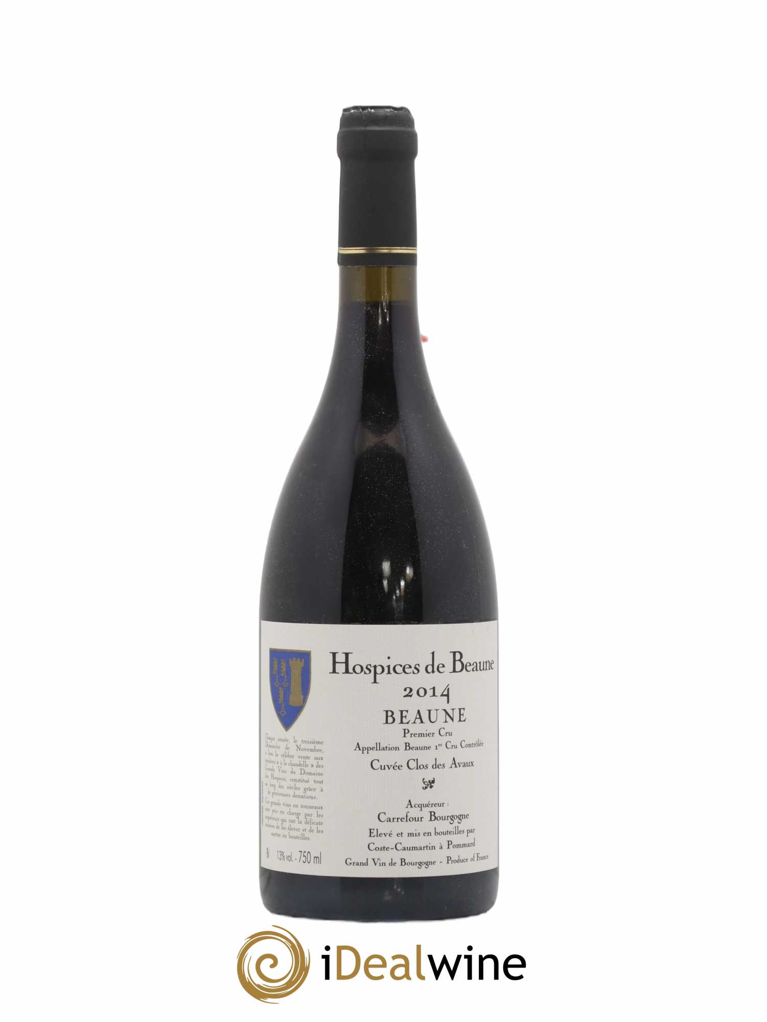 Beaune 1er Cru Hospices De Beaune Cuvée Clos des Avaux 2014 - Posten von 1 Flasche - 0