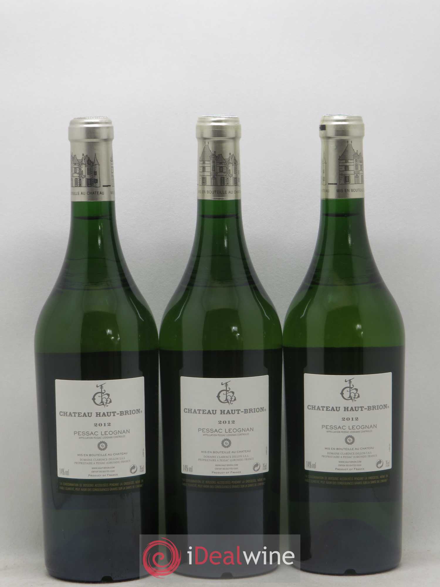 Château Haut Brion 2012 - Lot de 6 bouteilles - 2