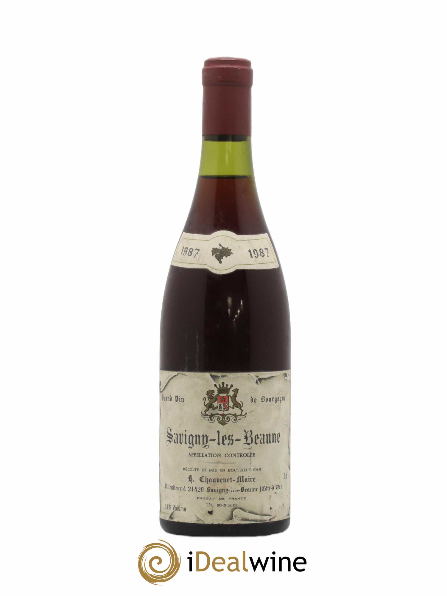 Savigny-lès-Beaune Chauvenet Alaire 1987 - Posten von 1 Flasche - 0