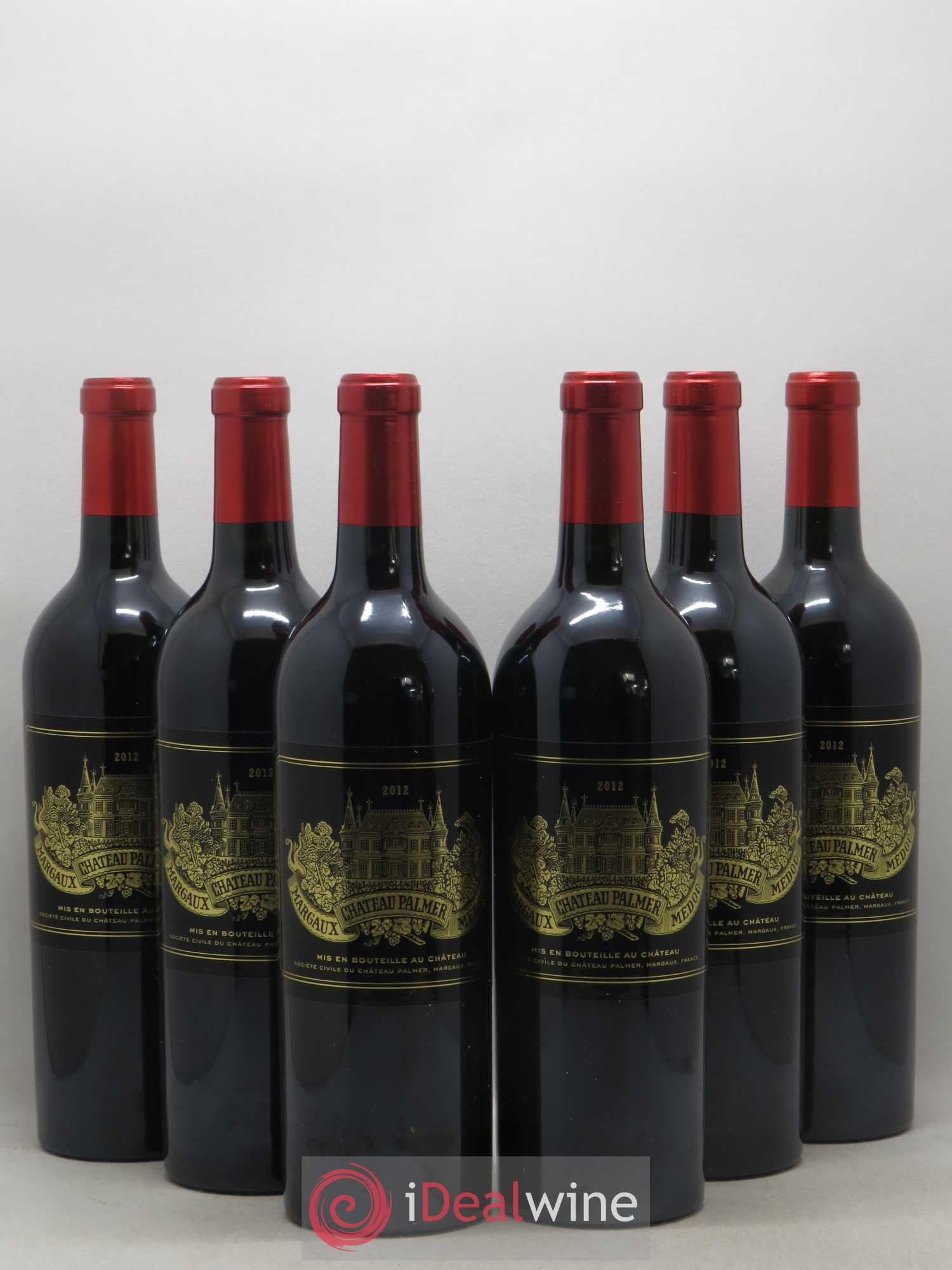 Château Palmer 3ème Grand Cru Classé 2012 - Lot de 6 bouteilles - 0