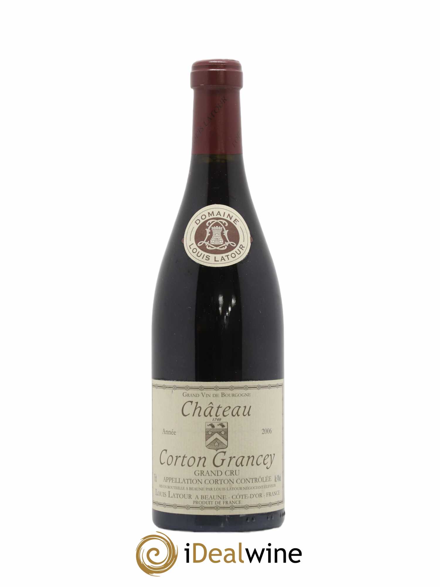Corton Grand Cru Château Corton Grancey Louis Latour 2006 - Lot de 1 bouteille - 0