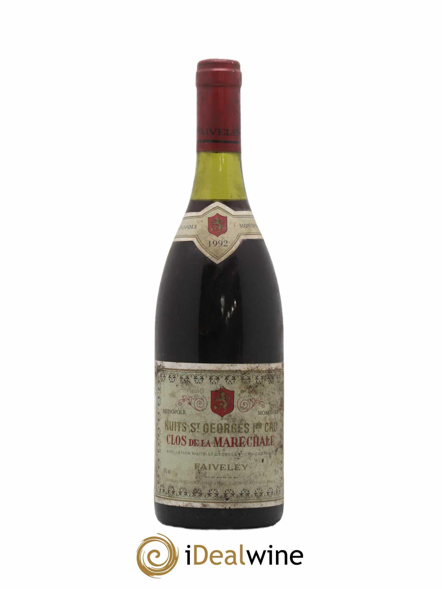 Nuits-Saint-Georges 1er Cru Clos de la Maréchale Faiveley 1992 - Lot de 1 bouteille - 0