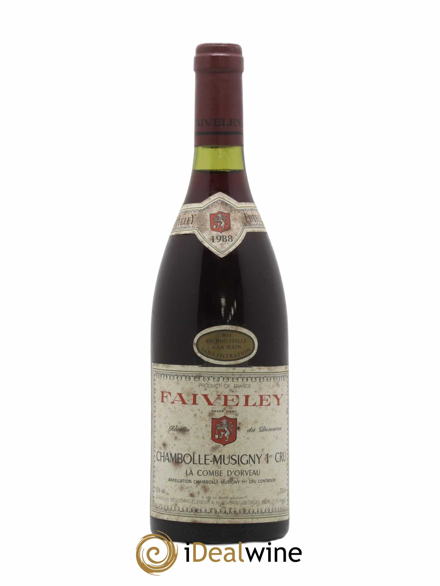 Chambolle-Musigny 1er Cru Combe d'Orveau Faiveley 1988 - Lot de 1 bouteille - 0