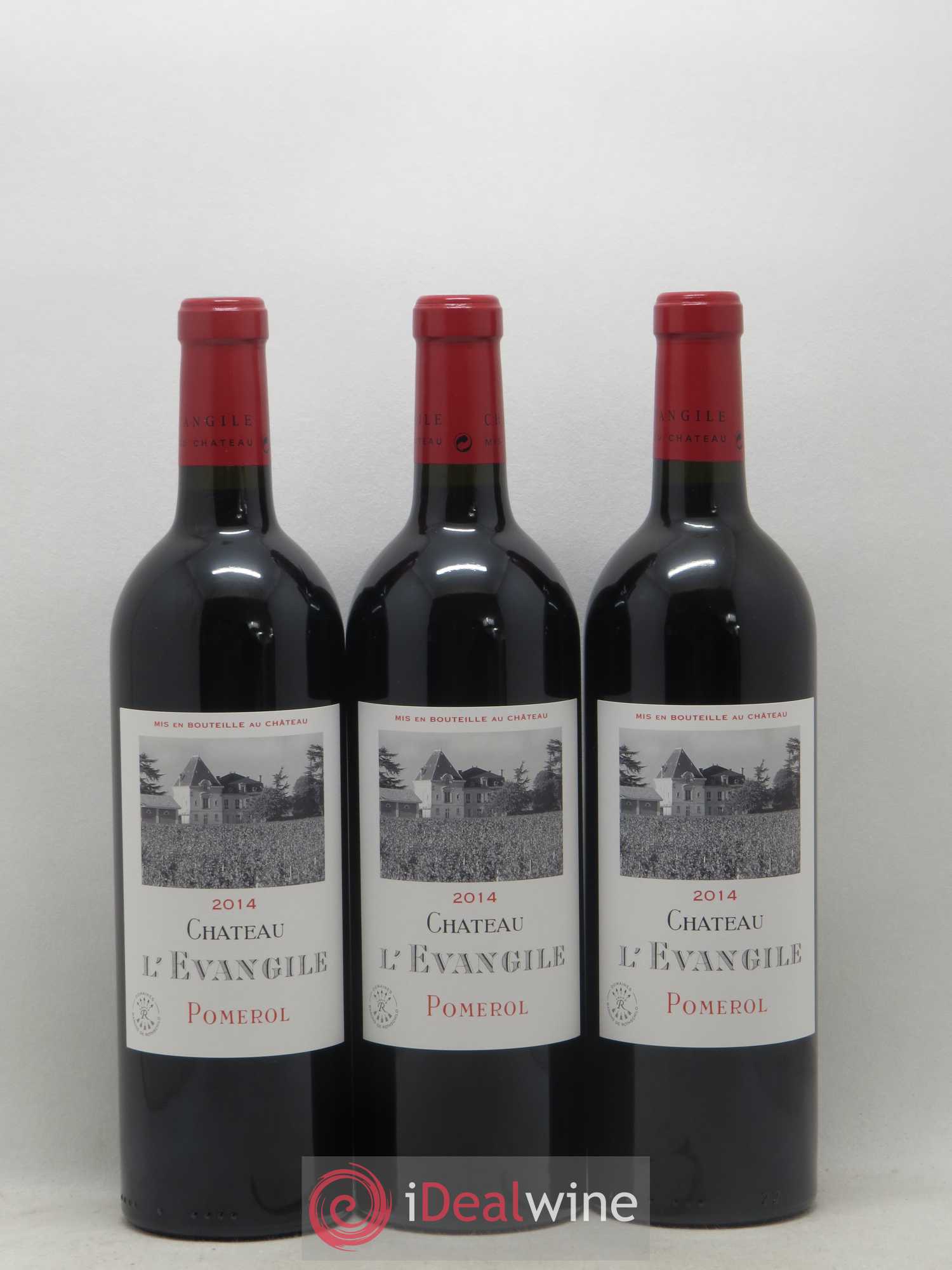 Château l' Évangile 2014 - Lot de 6 bouteilles - 1