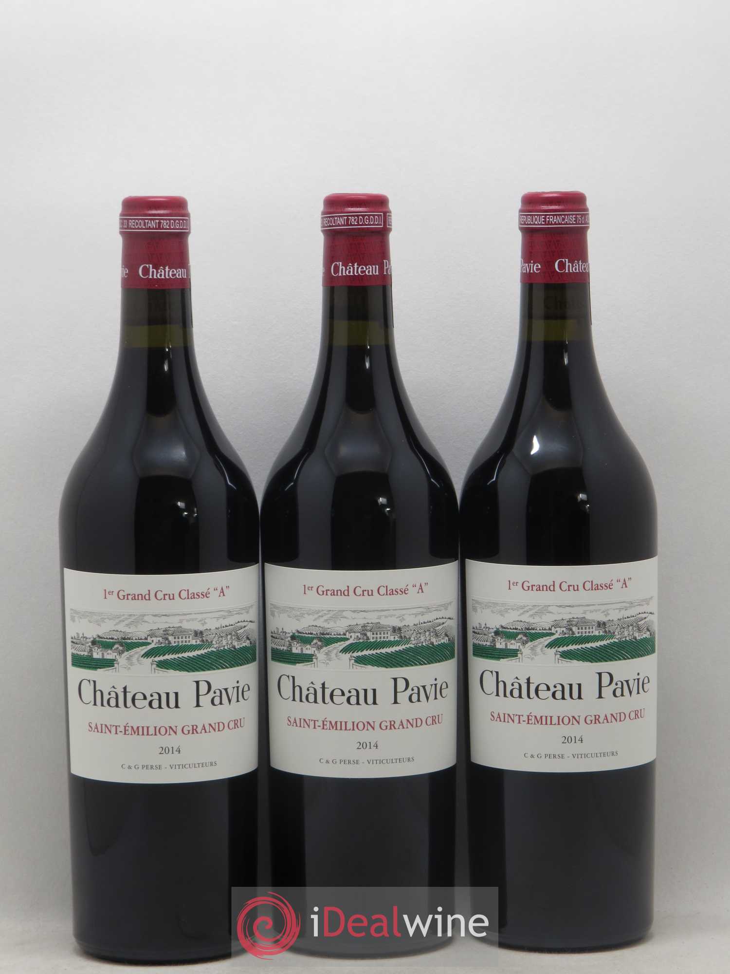 Château Pavie 1er Grand Cru Classé A 2014 - Lot de 6 bouteilles - 1