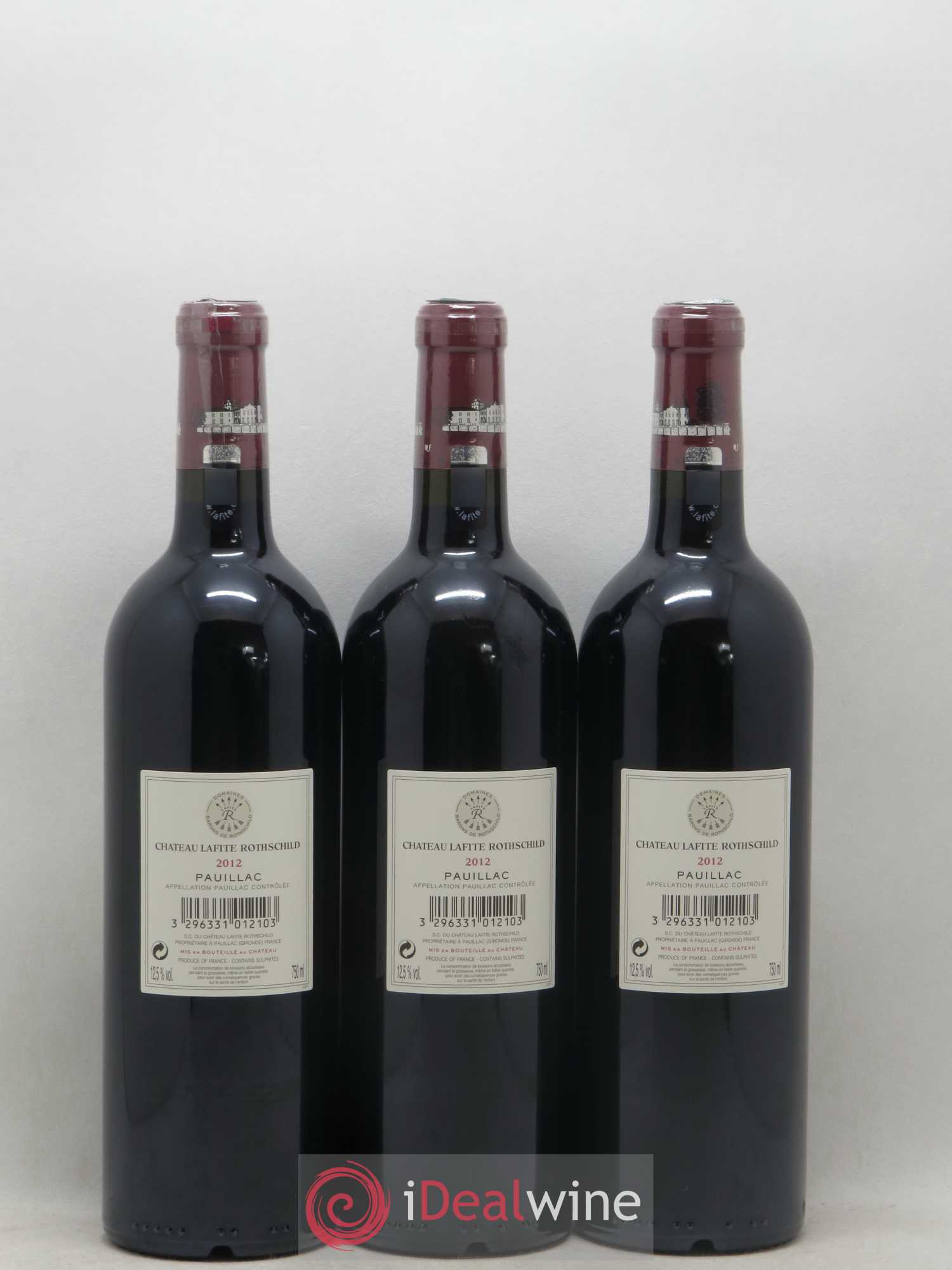 Château Lafite Rothschild 1er Grand Cru Classé 2012 - Lot de 6 bouteilles - 2