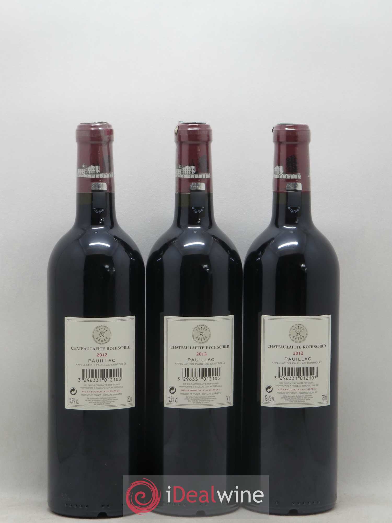 Château Lafite Rothschild 1er Grand Cru Classé 2012 - Lot de 6 bouteilles - 4