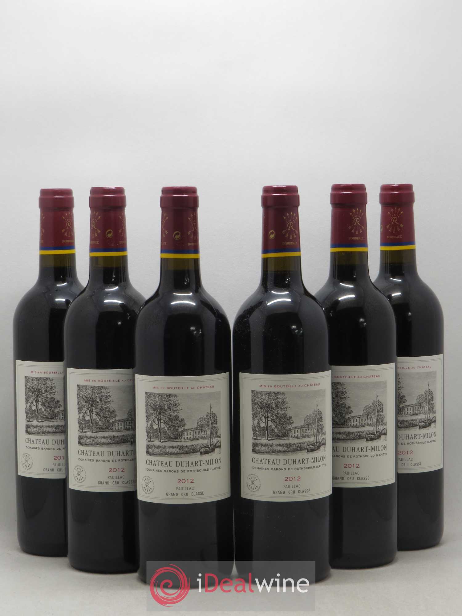 Château Duhart-Milon 4ème Grand Cru Classé 2012 - Lot de 6 bouteilles - 0