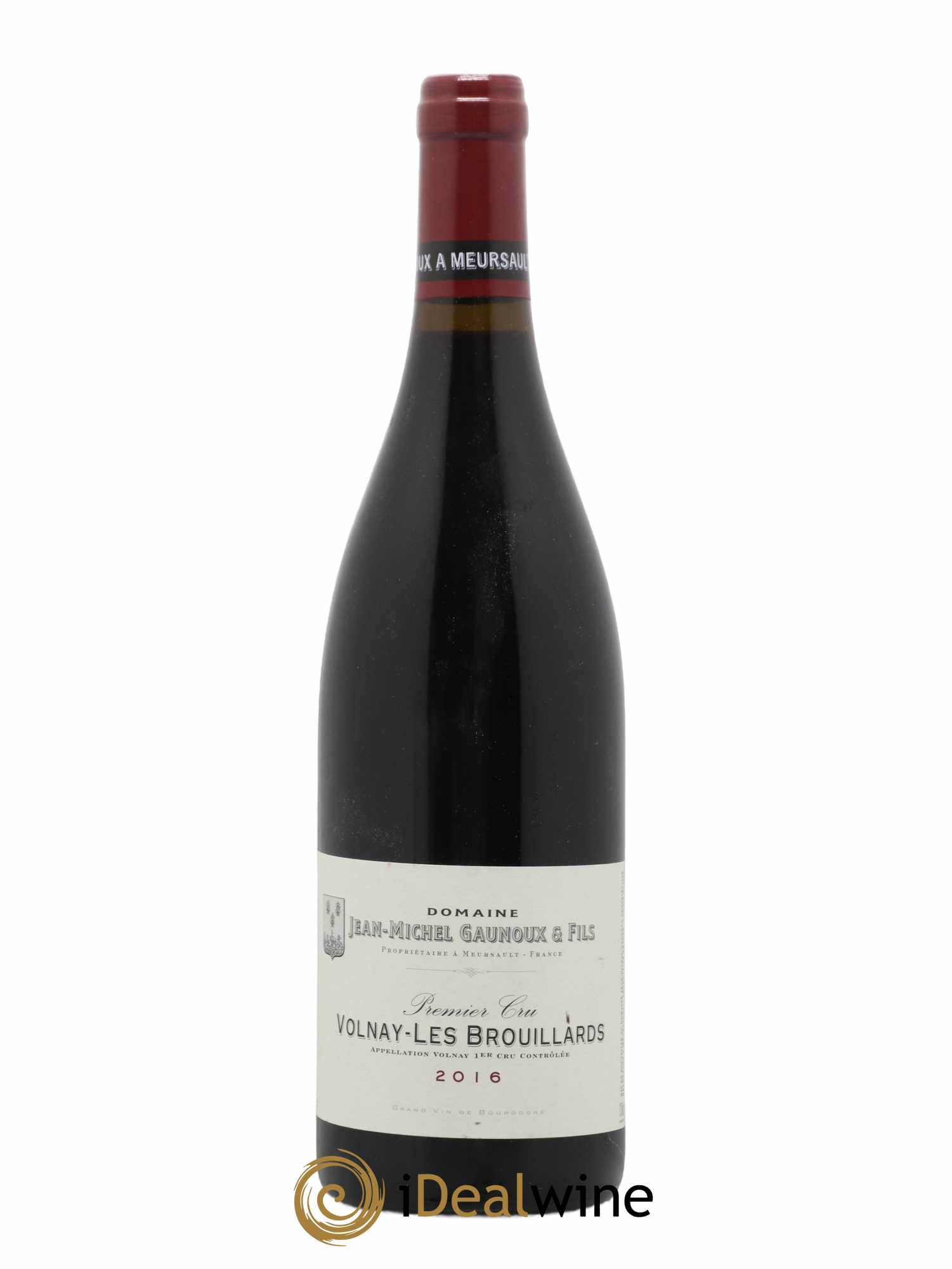 Volnay 1er Cru Les Brouillards Jean Michel Gaunoux 2016 - Lot de 1 bouteille - 0