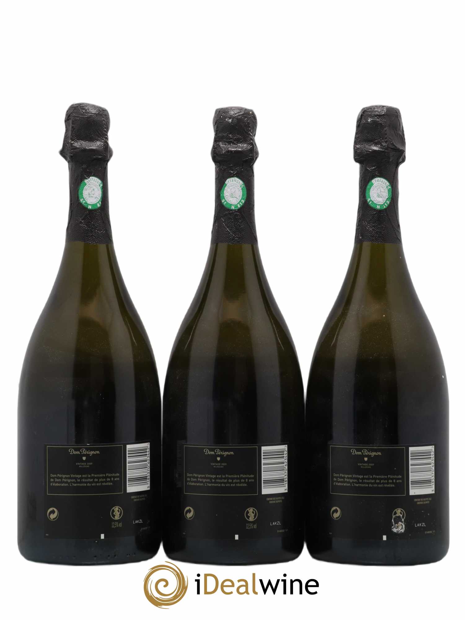 Brut Dom Pérignon 2009 - Lot de 3 bouteilles - 1