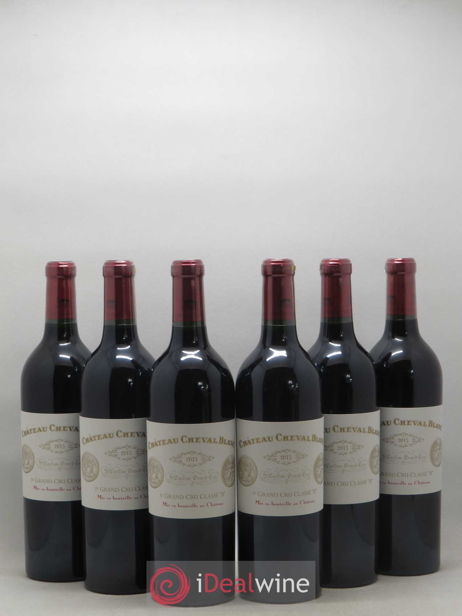 Château Cheval Blanc 1er Grand Cru Classé A 2013 - Lot de 6 bouteilles - 0