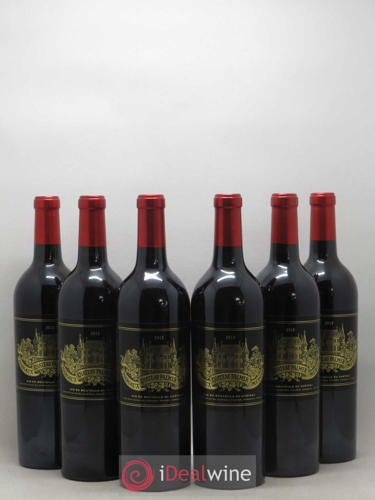 Château Palmer 3ème Grand Cru Classé 2012 - Lot de 6 bouteilles - 0