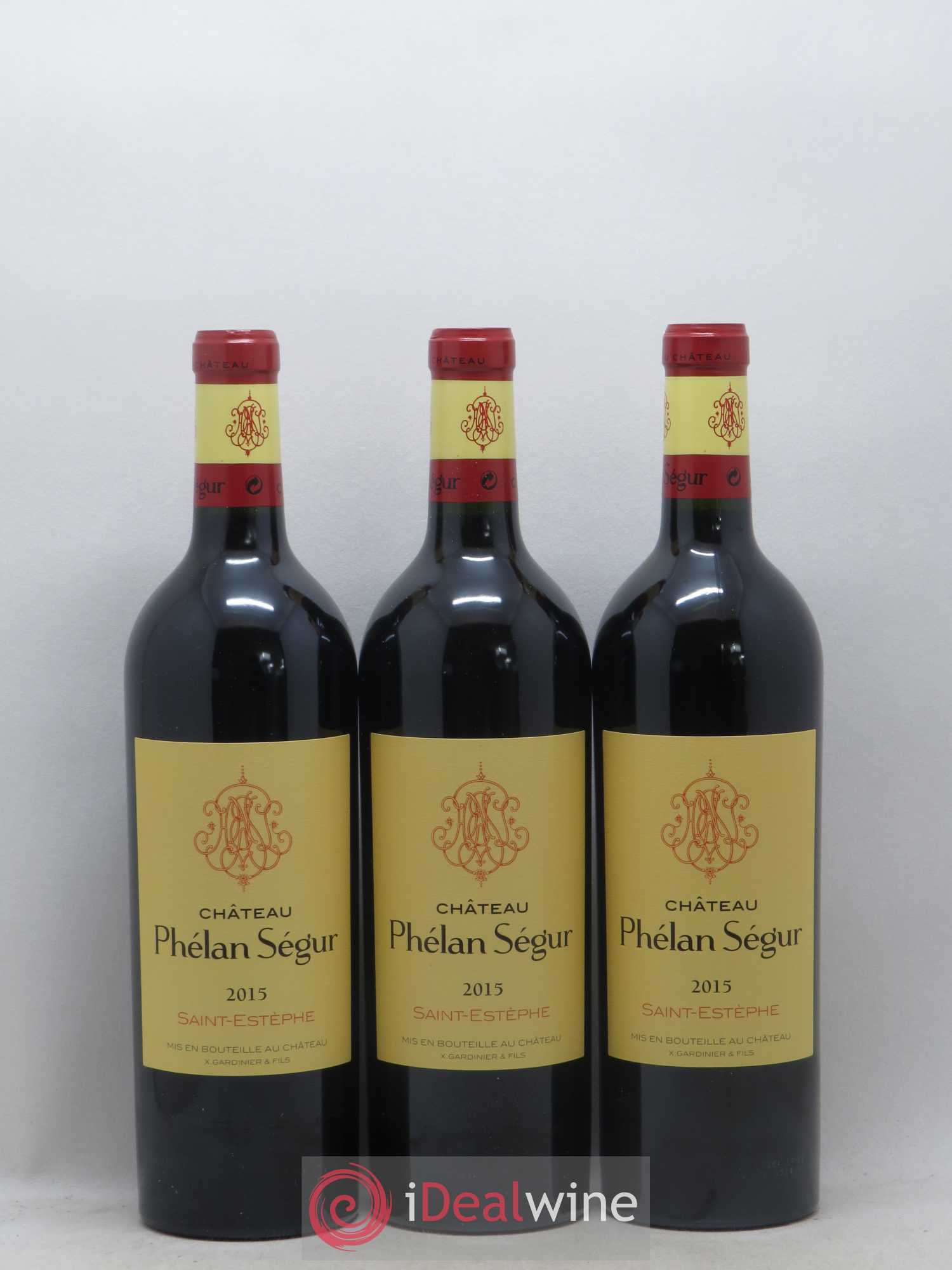 Château Phélan Ségur 2015 - Lot de 6 bouteilles - 2