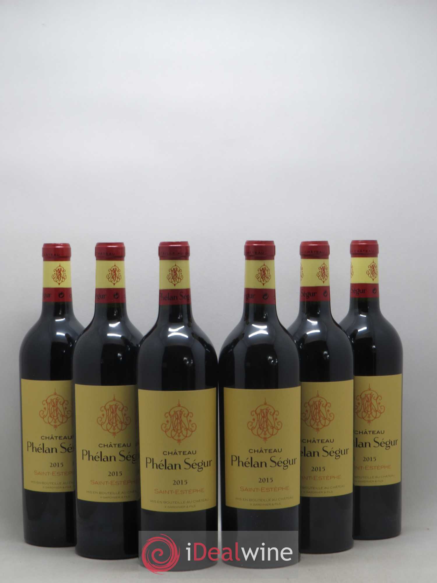 Château Phélan Ségur 2015 - Lot de 6 bouteilles - 0