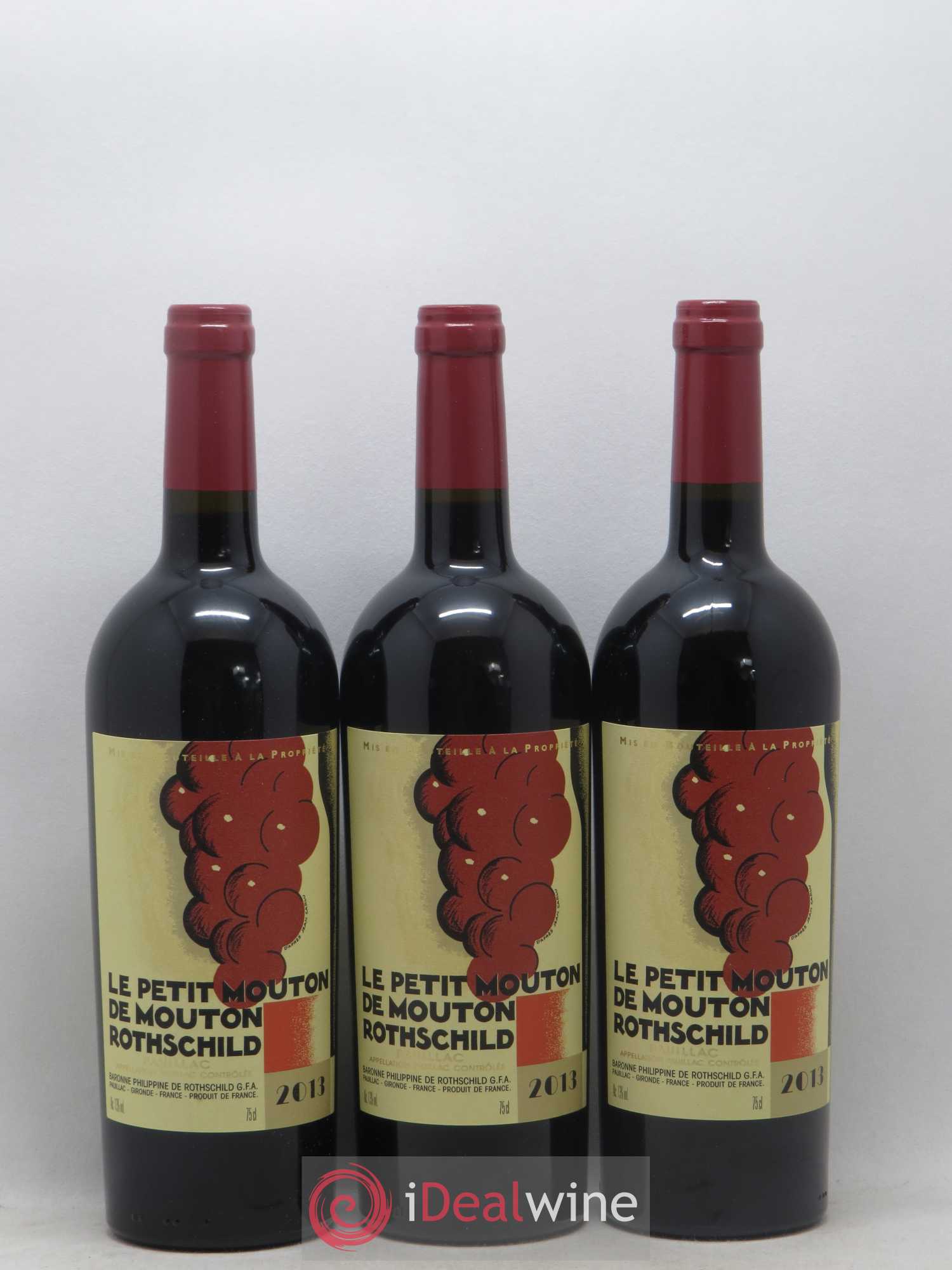 Petit Mouton Second Vin 2013 - Lot de 6 bouteilles - 1