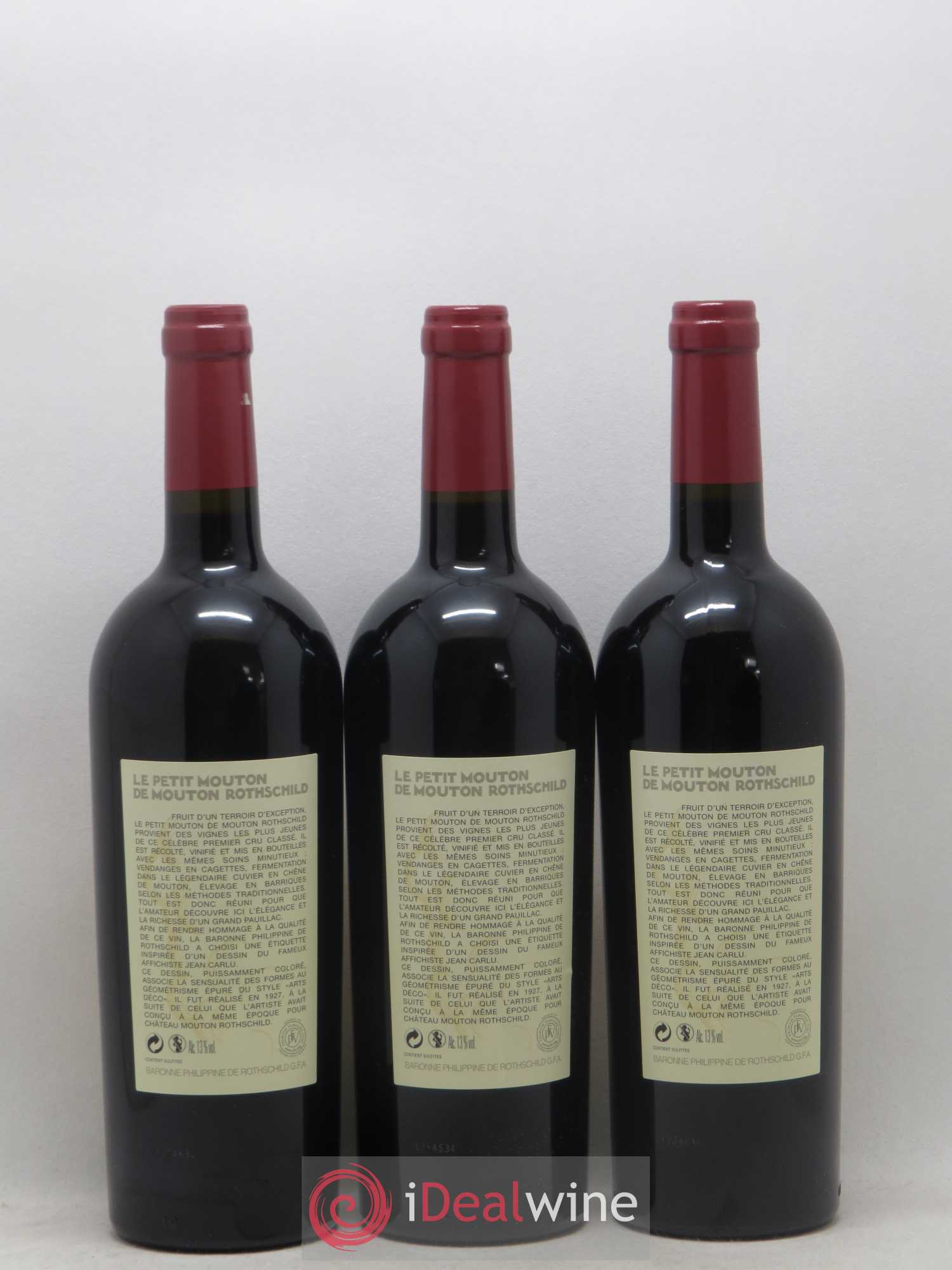 Petit Mouton Second Vin 2013 - Lot de 6 bouteilles - 2