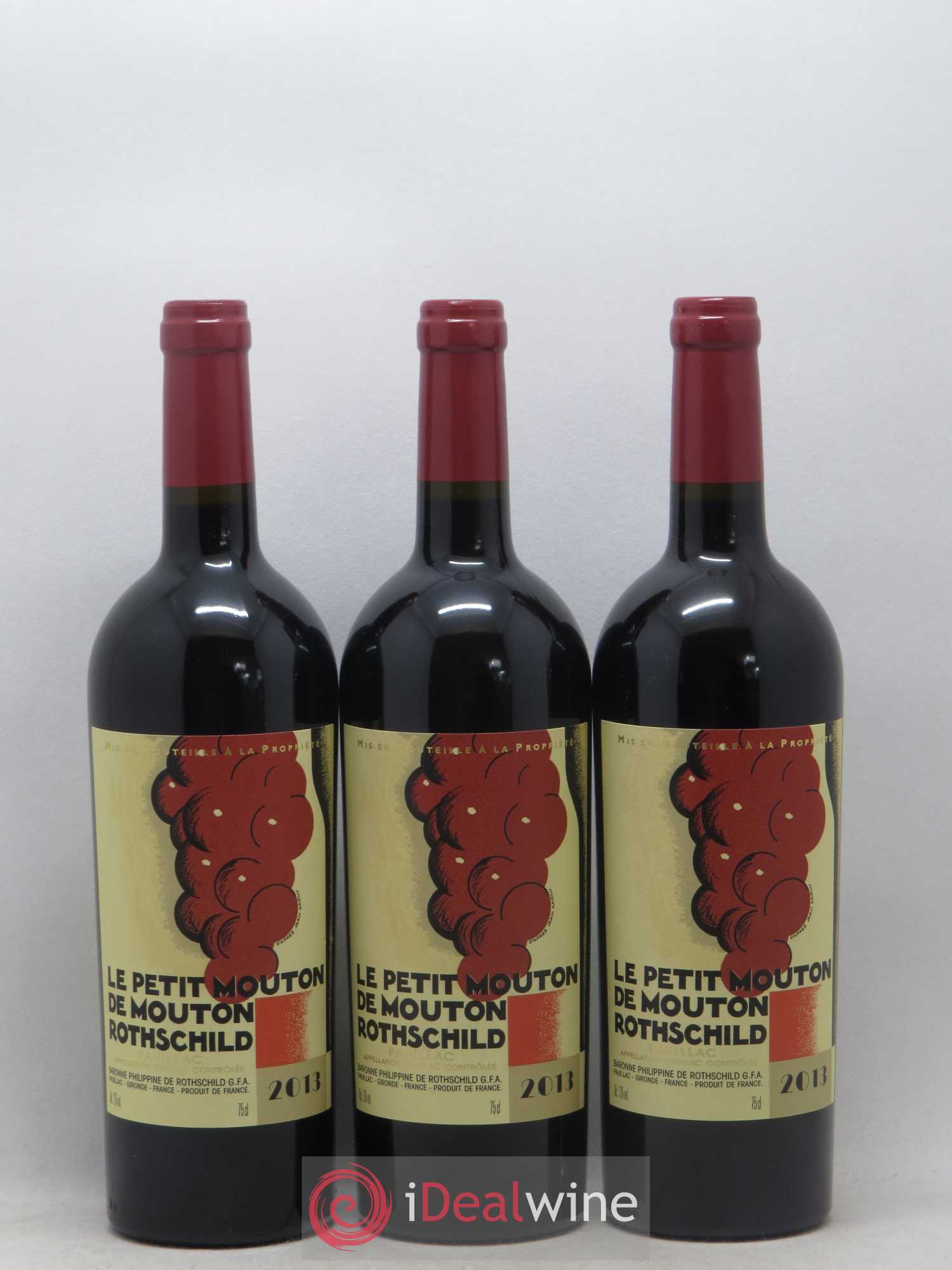 Petit Mouton Second Vin 2013 - Lot de 6 bouteilles - 3