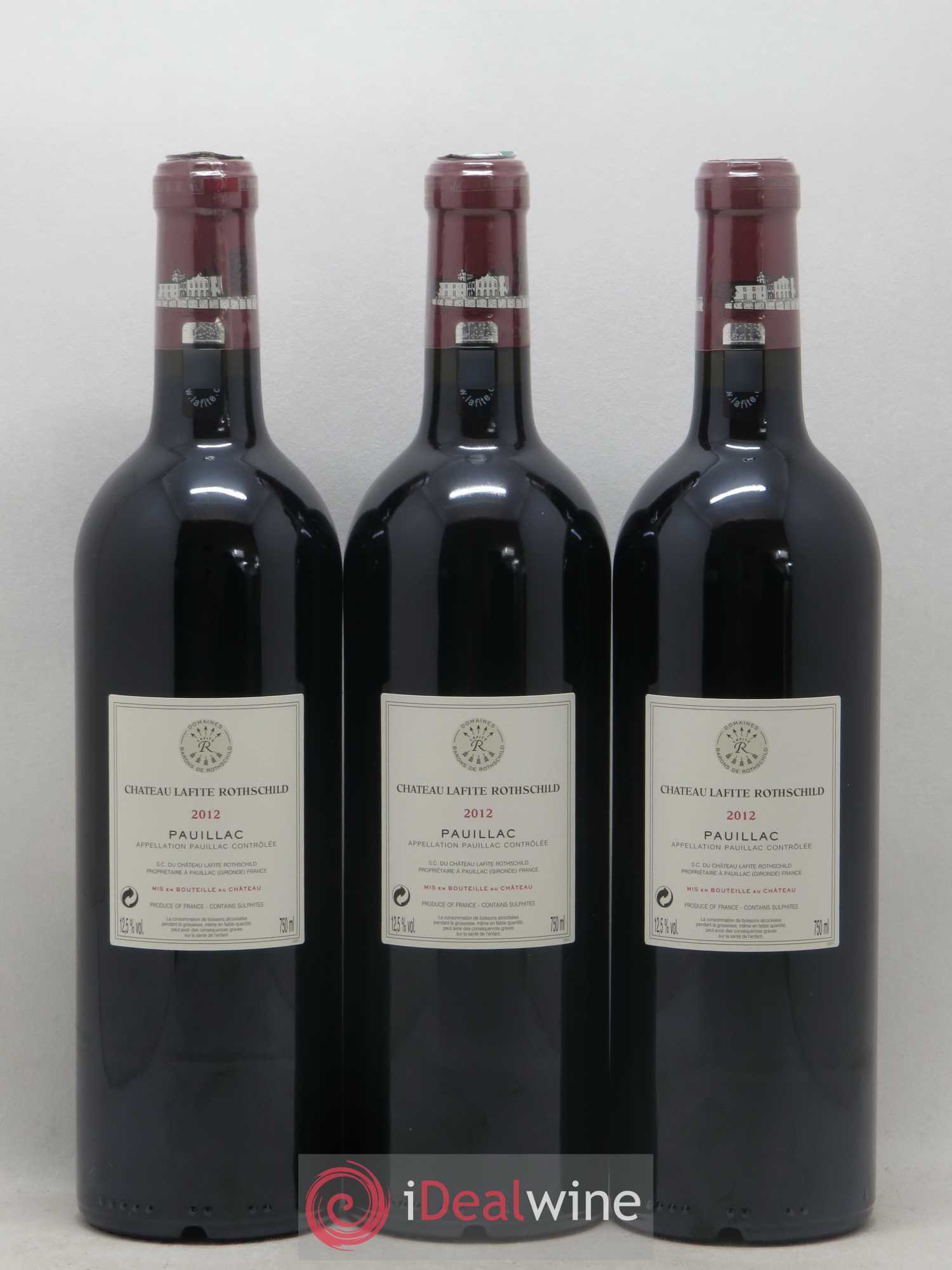 Château Lafite Rothschild 1er Grand Cru Classé 2012 - Lot de 6 bouteilles - 4