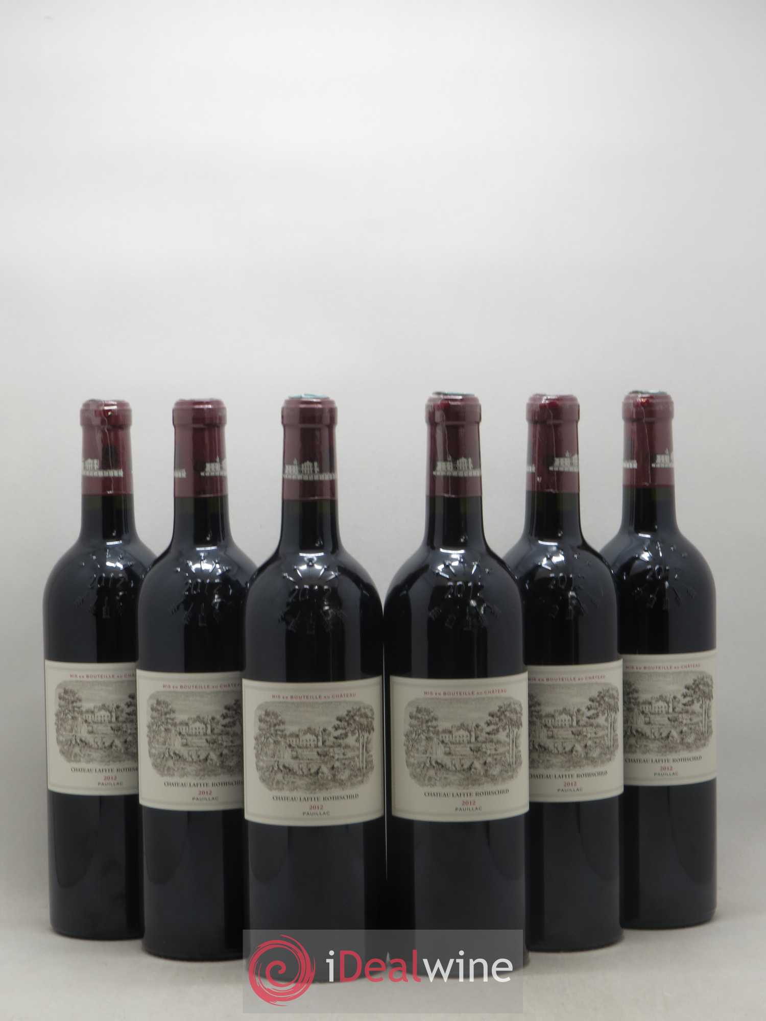Château Lafite Rothschild 1er Grand Cru Classé 2012 - Lot de 6 bouteilles - 0