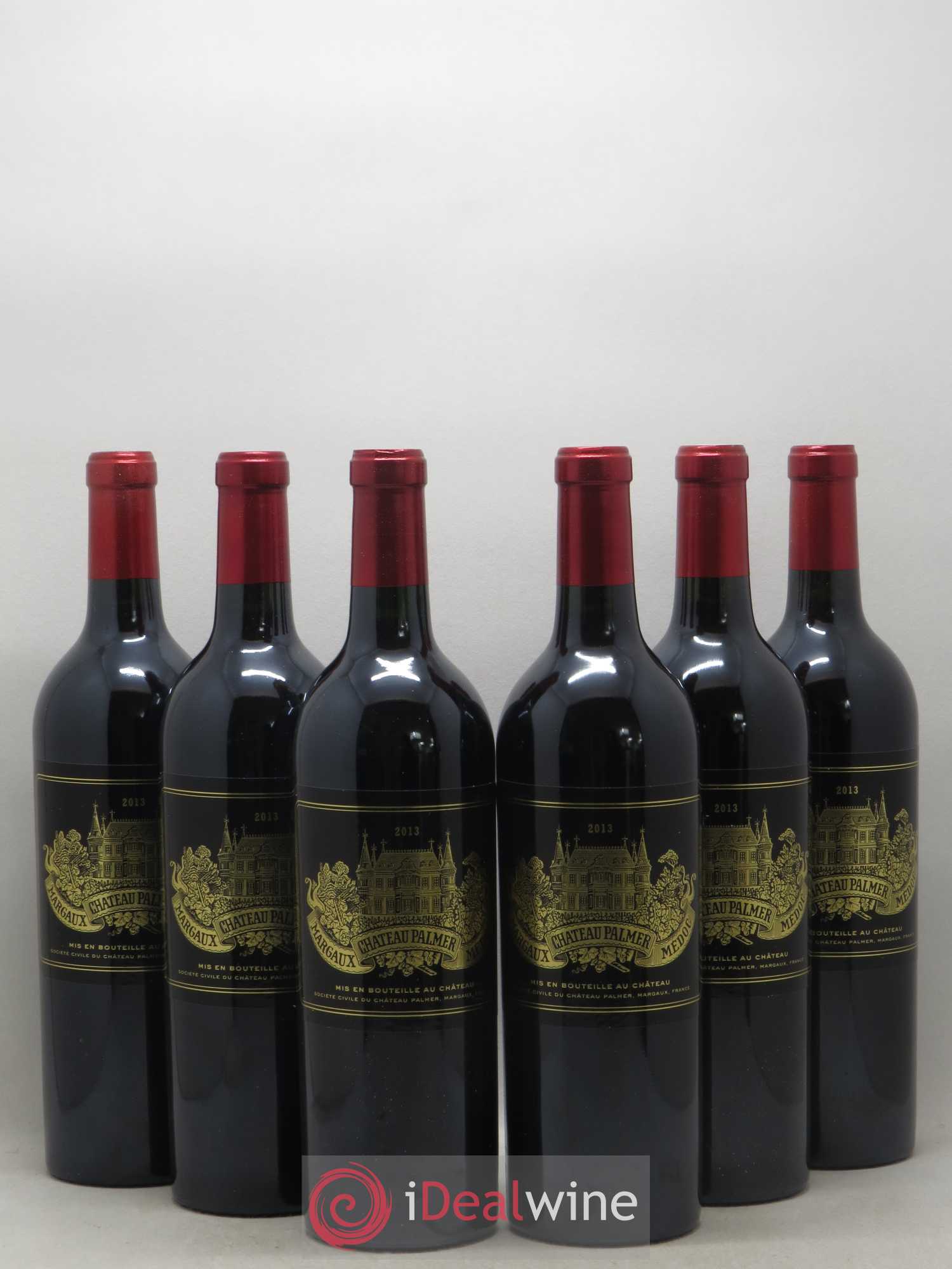 Château Palmer 3ème Grand Cru Classé 2013 - Lot de 6 bouteilles - 0